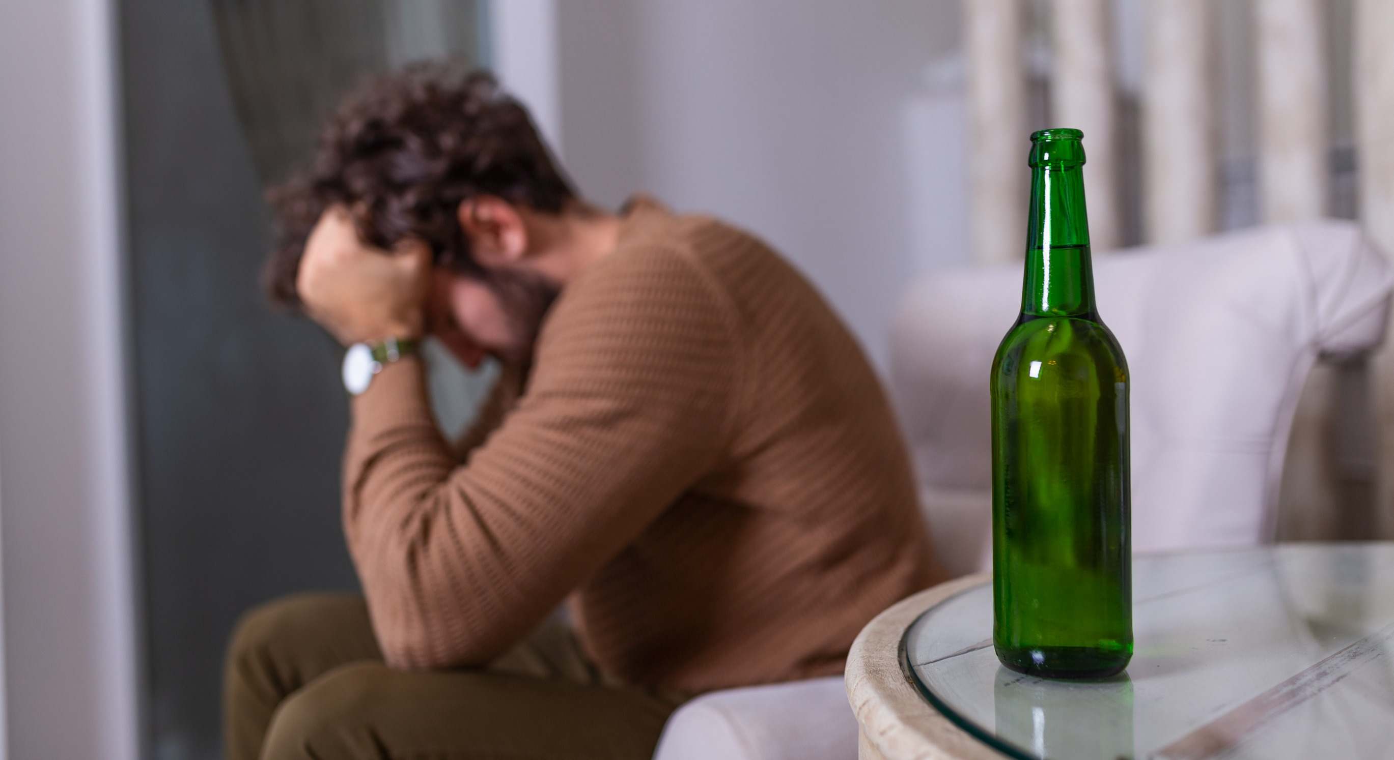 Imagen de recurso de una persona alcohólica.