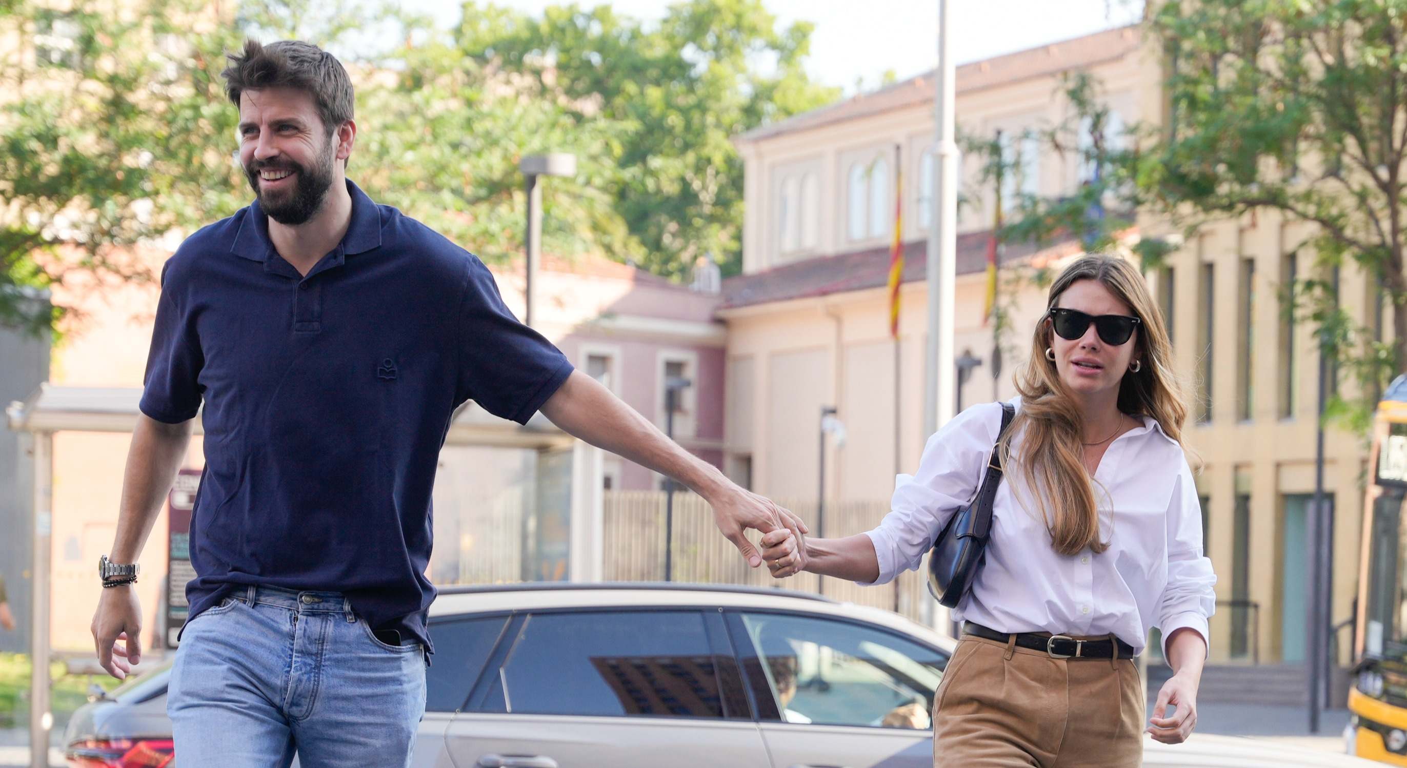 Clara Chía y Gerard Piqué