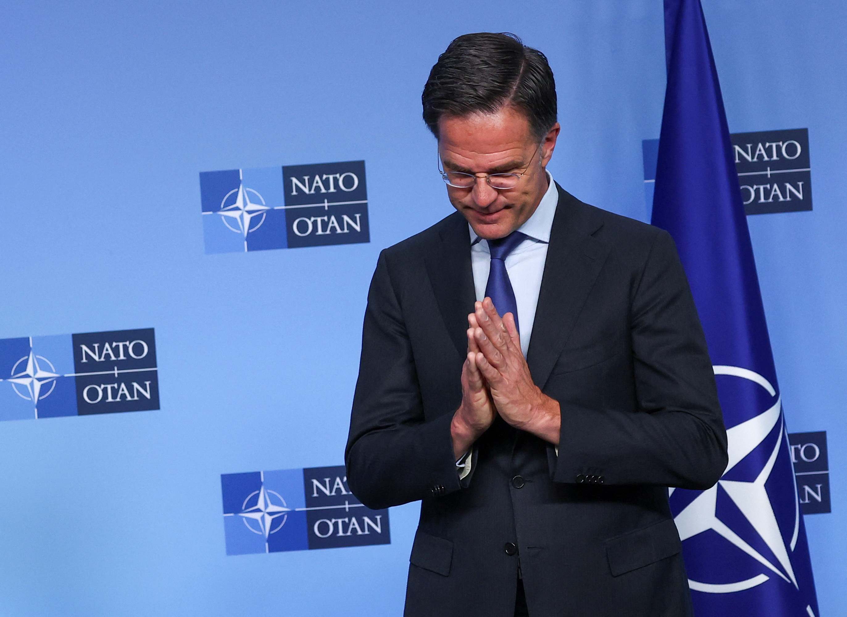 El secretario general de la OTAN, Mark Rutte.