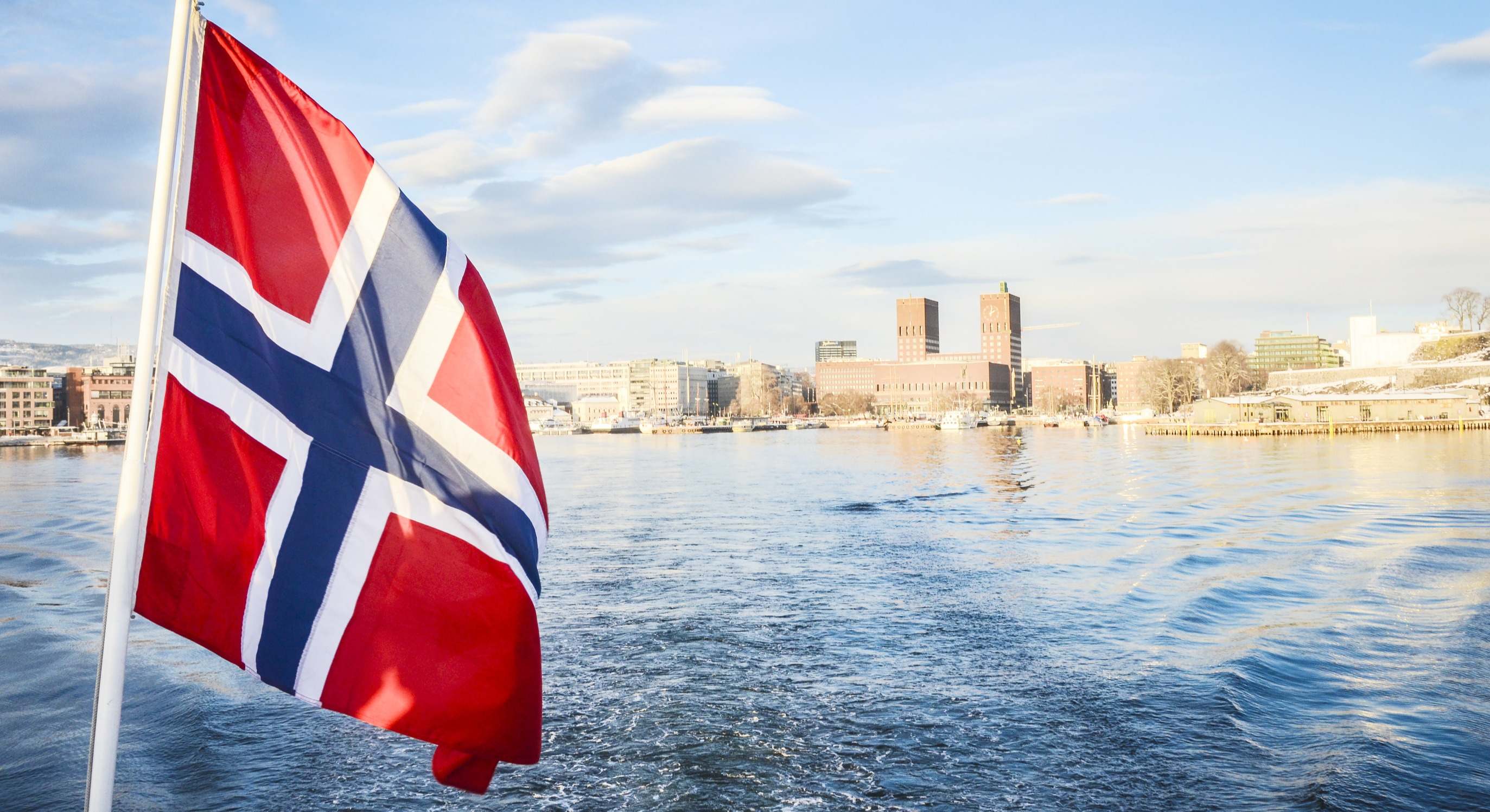 Bandera de Noruega (Dreamstime)