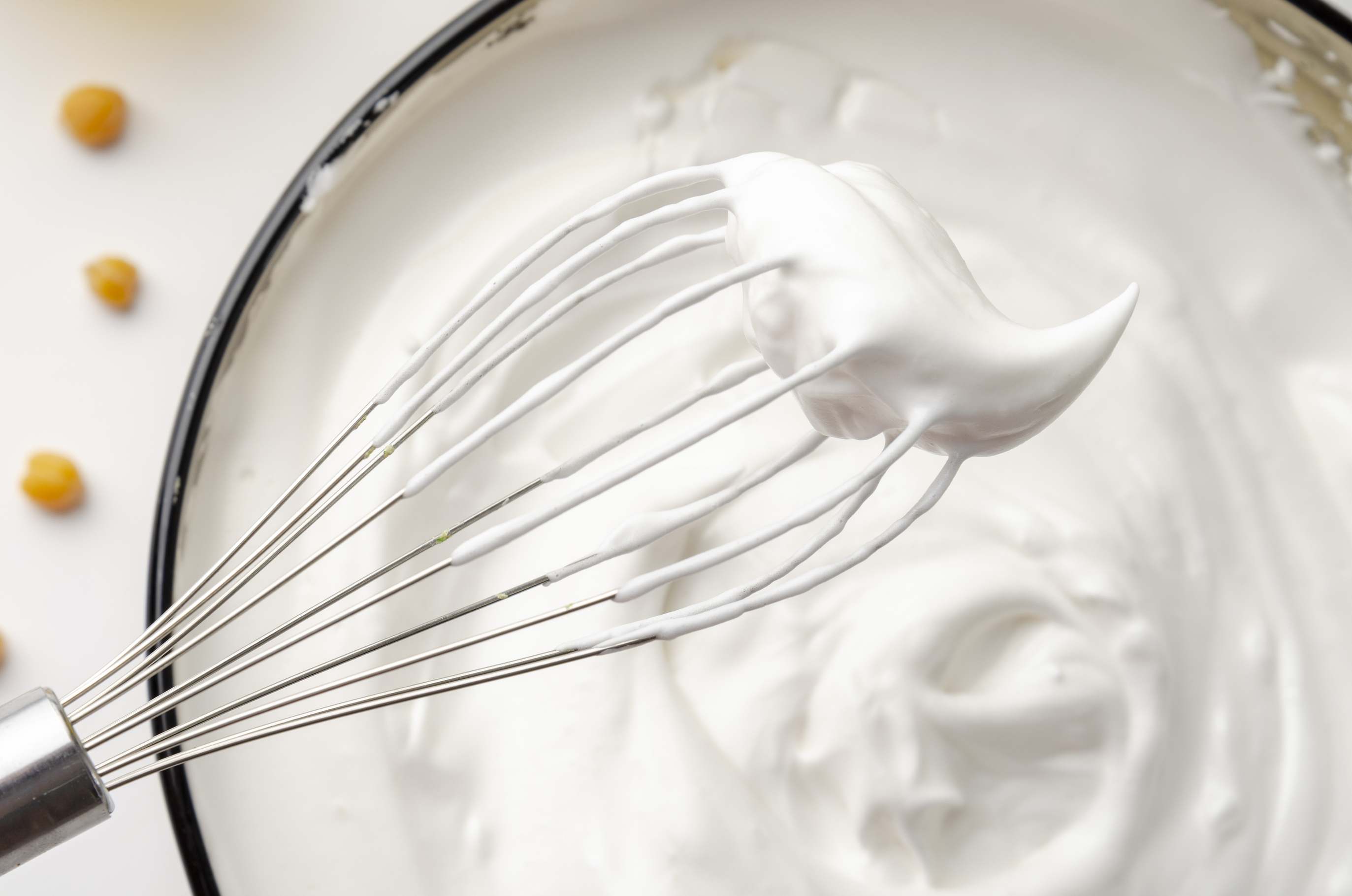 Aquafaba para repostería. Foto: Dreamstime