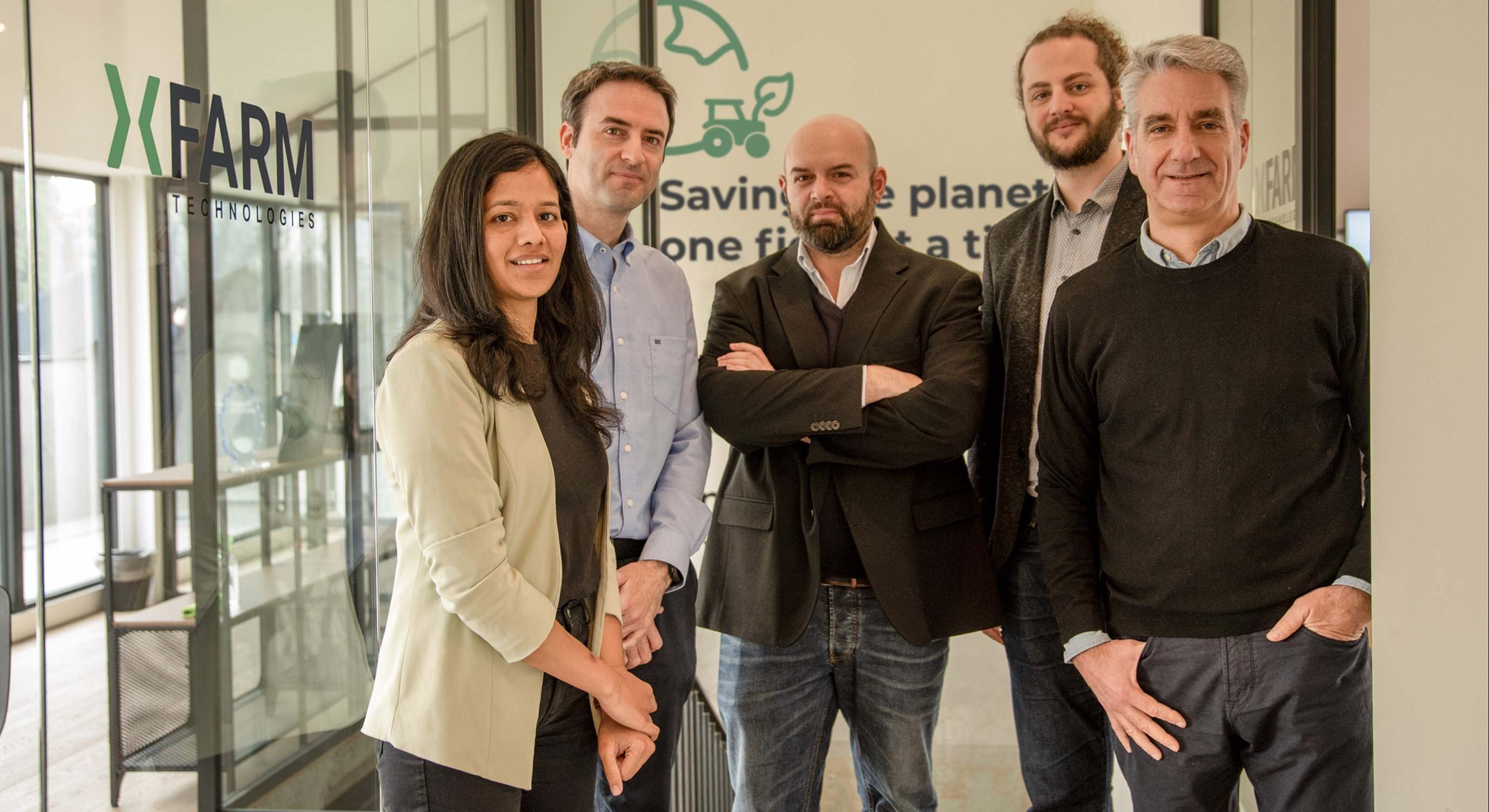 Directivos de xFarm y Greenfield Tecnologies