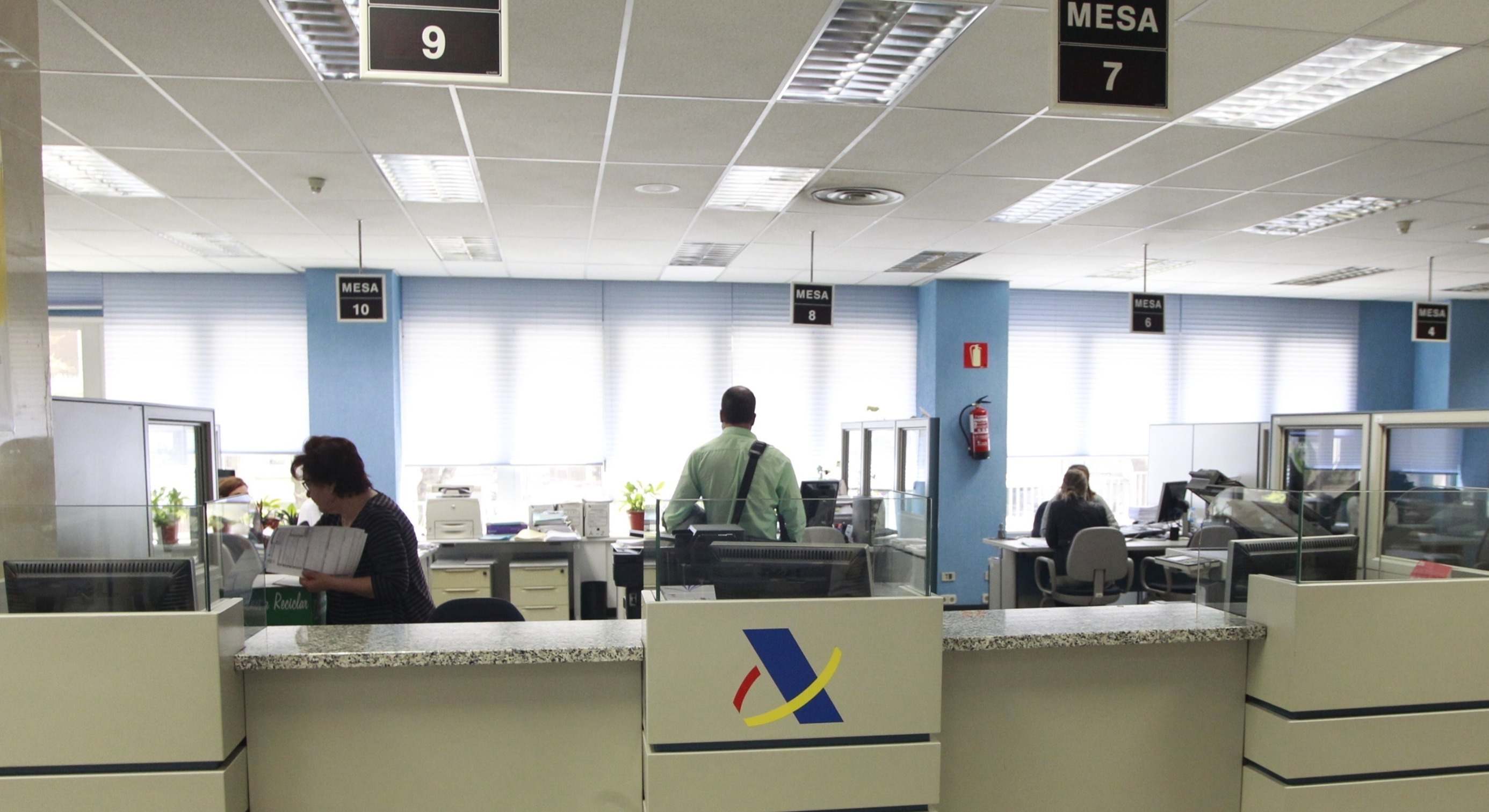 Oficina de la Agencia Tributaria.