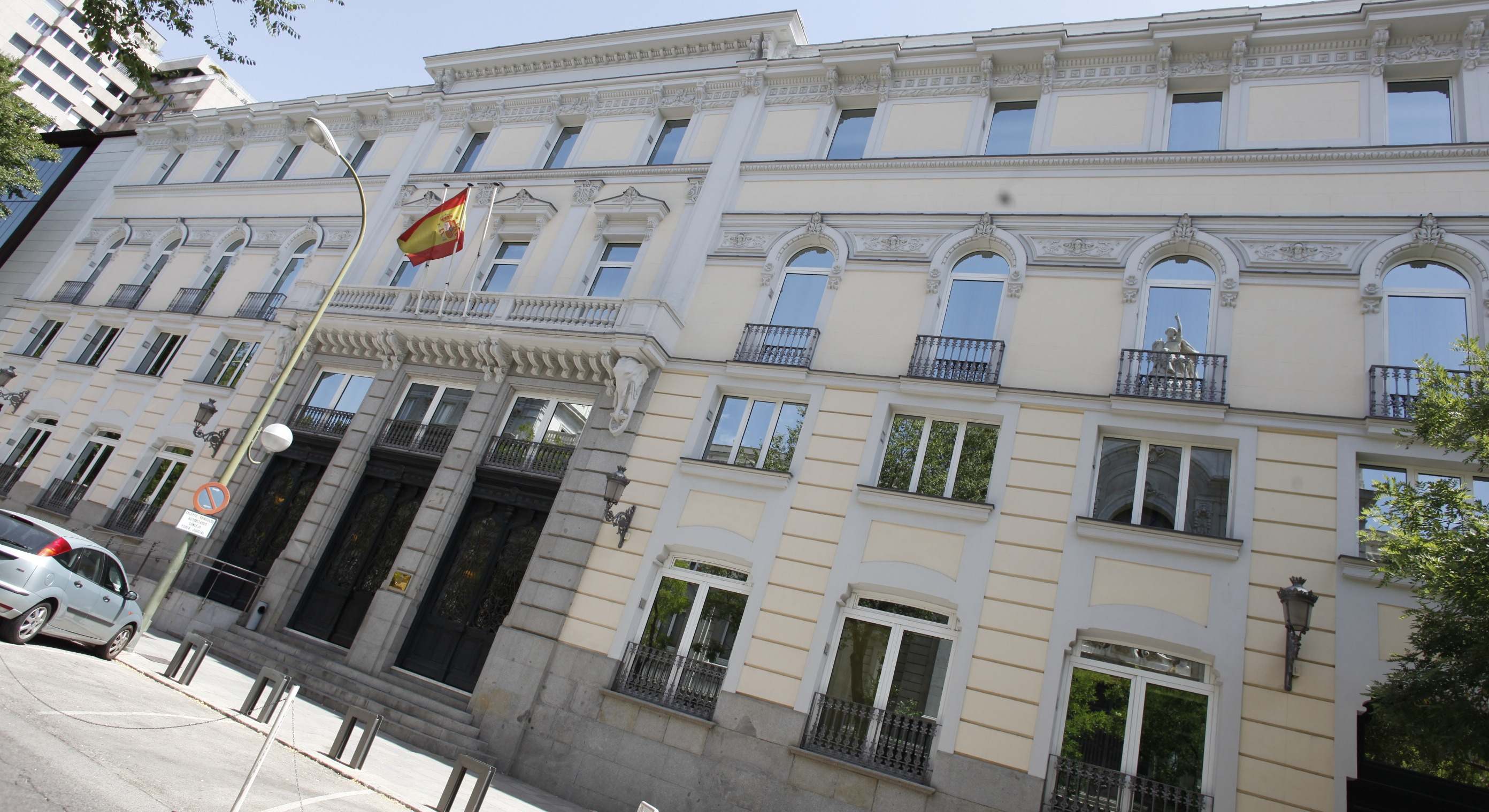 Edificio del Consejo General del Poder Judicial (CGPJ).