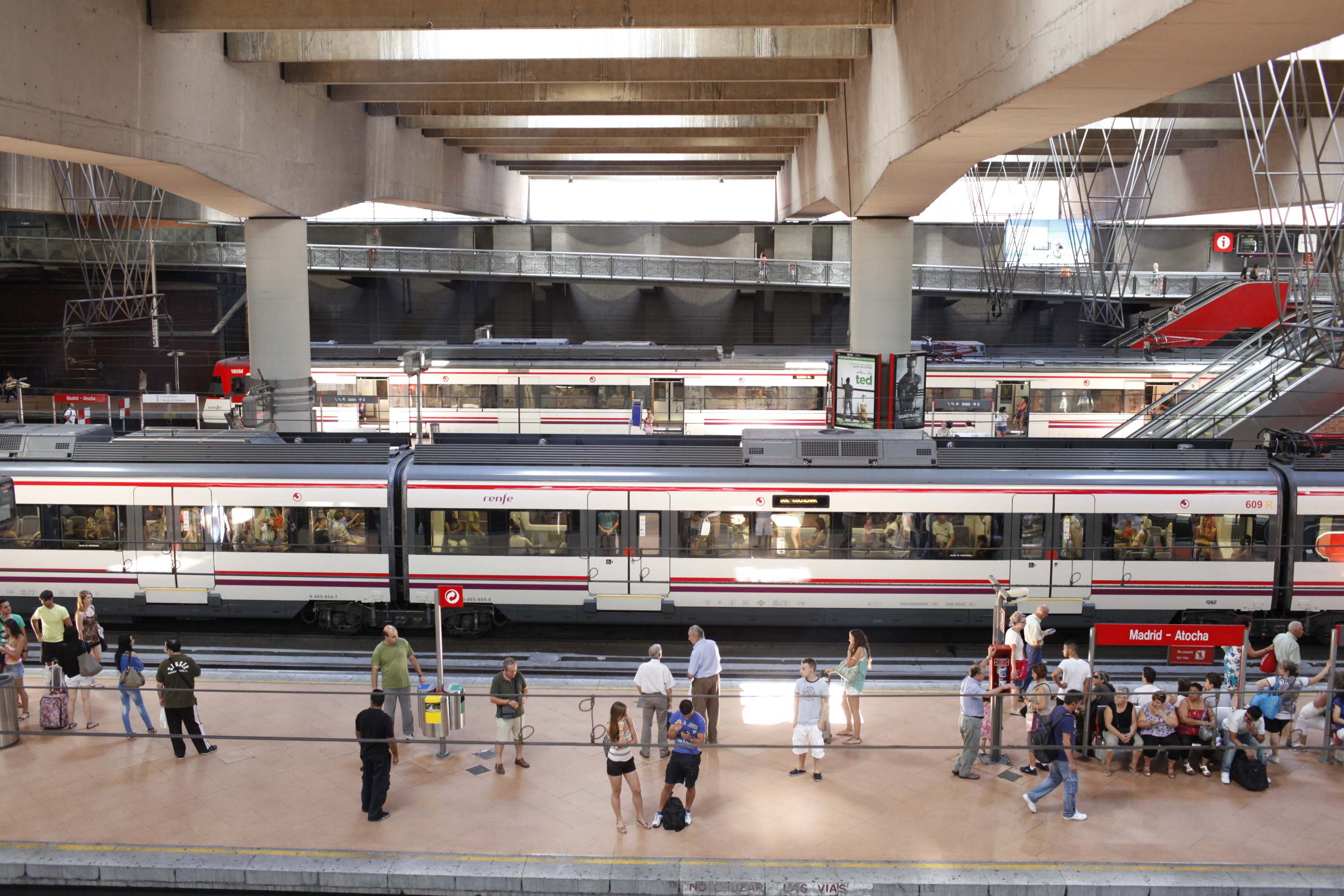 Estación de Atocha, Madrid.