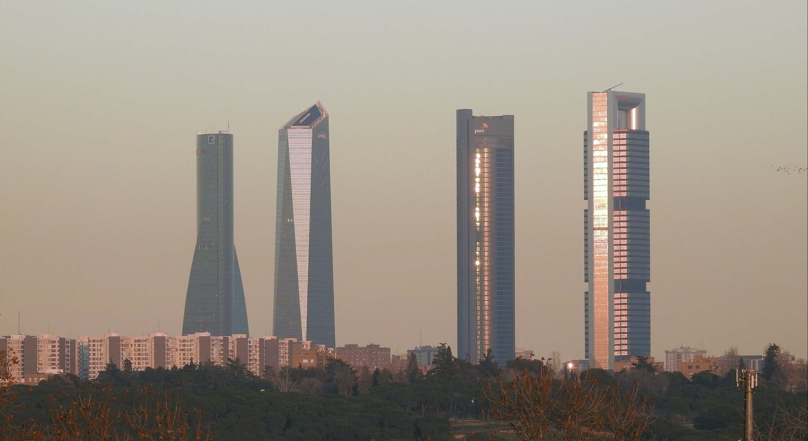 Contaminación en la ciudad de Madrid. / Foto: Dreamstime