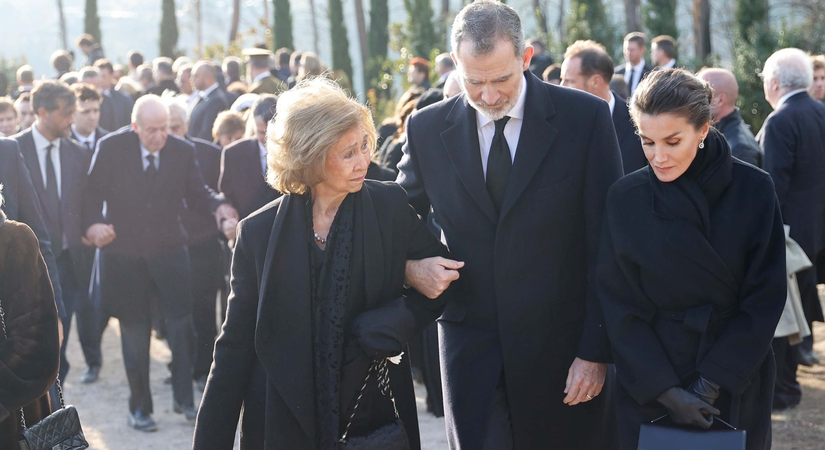 Felipe VI y Juan Carlos Constantino