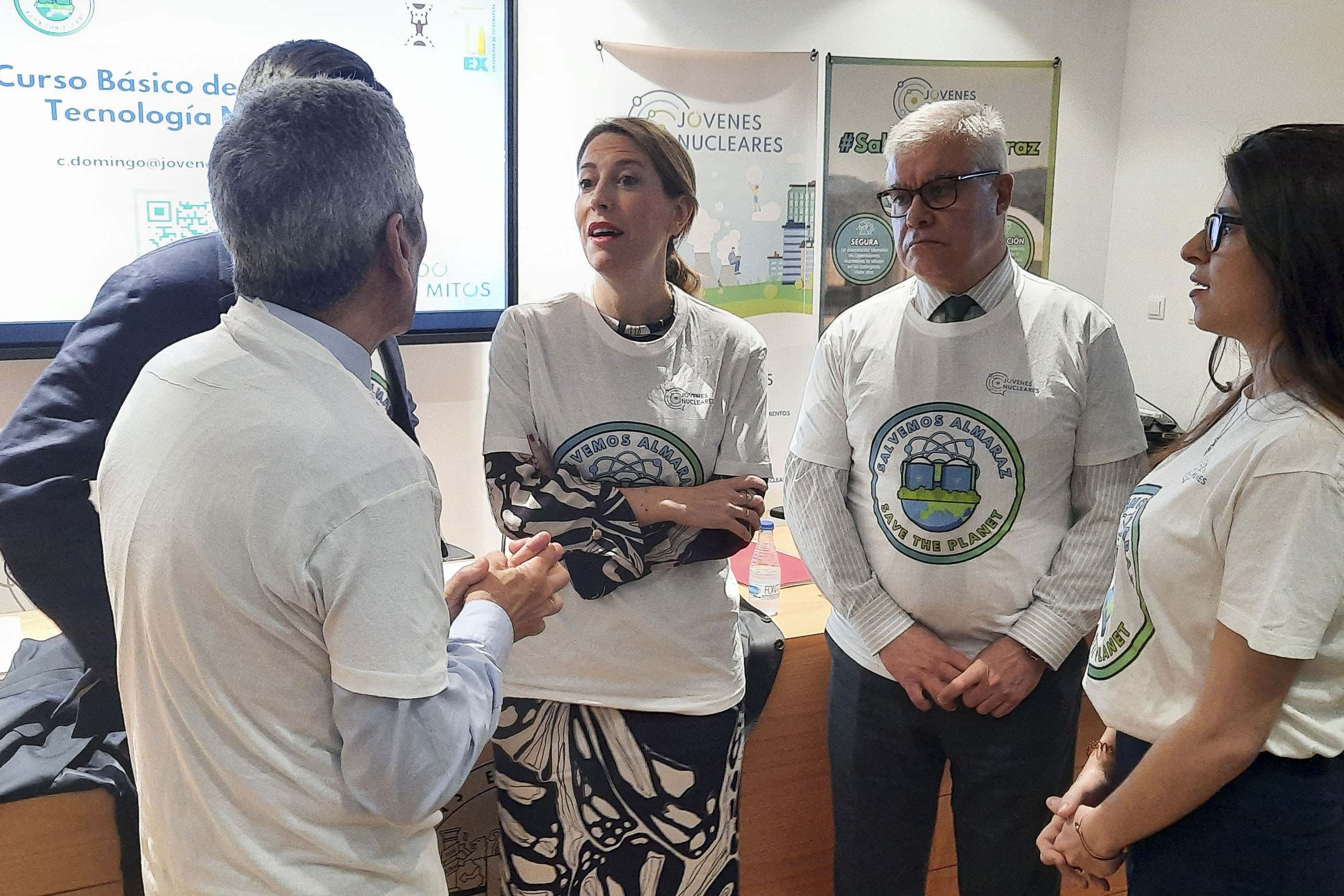 María Guardiola en el Curso Básico de Ciencia y Tecnología Nuclear