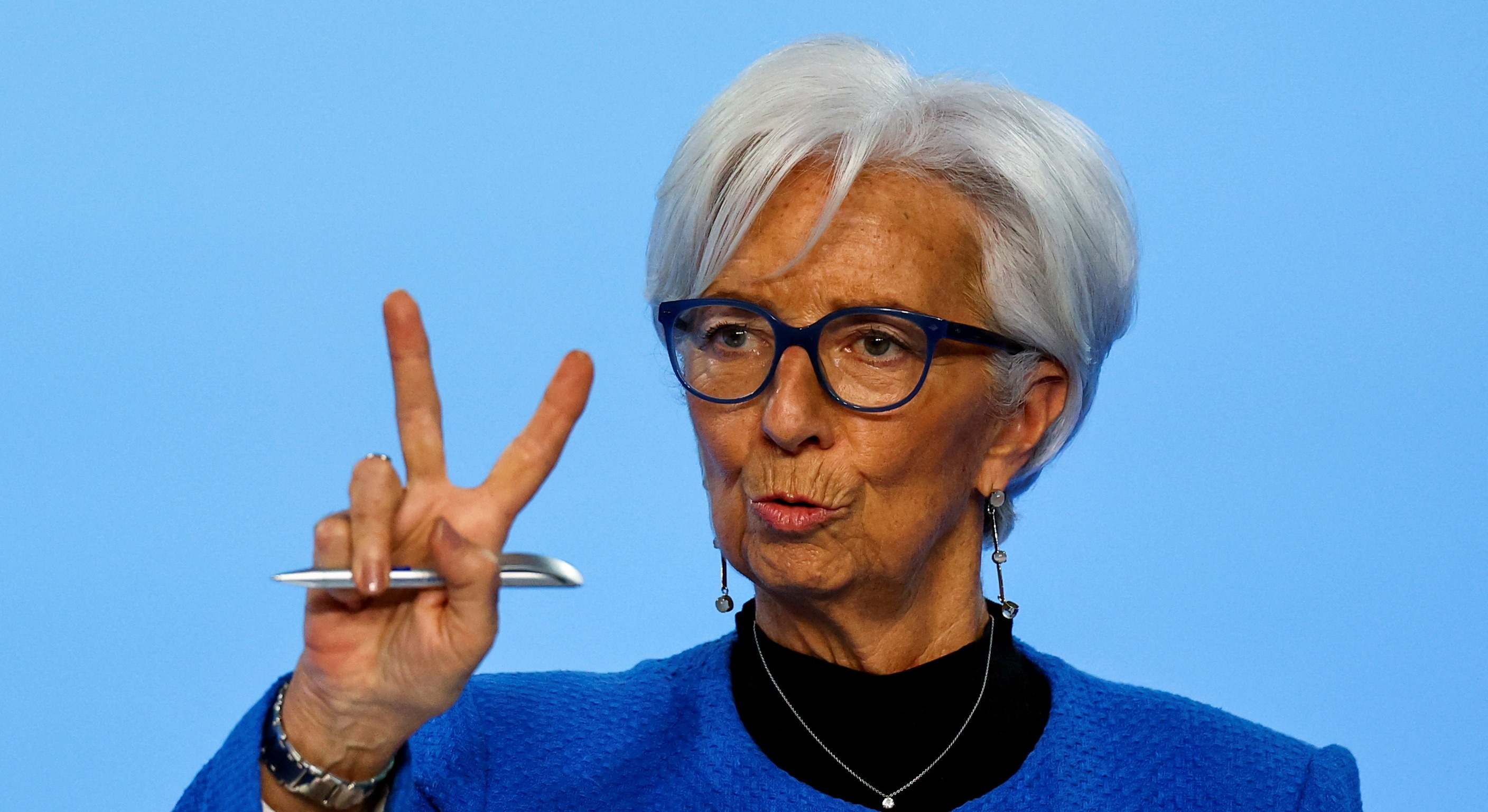 Christine Lagarde, presidenta del BCE 
