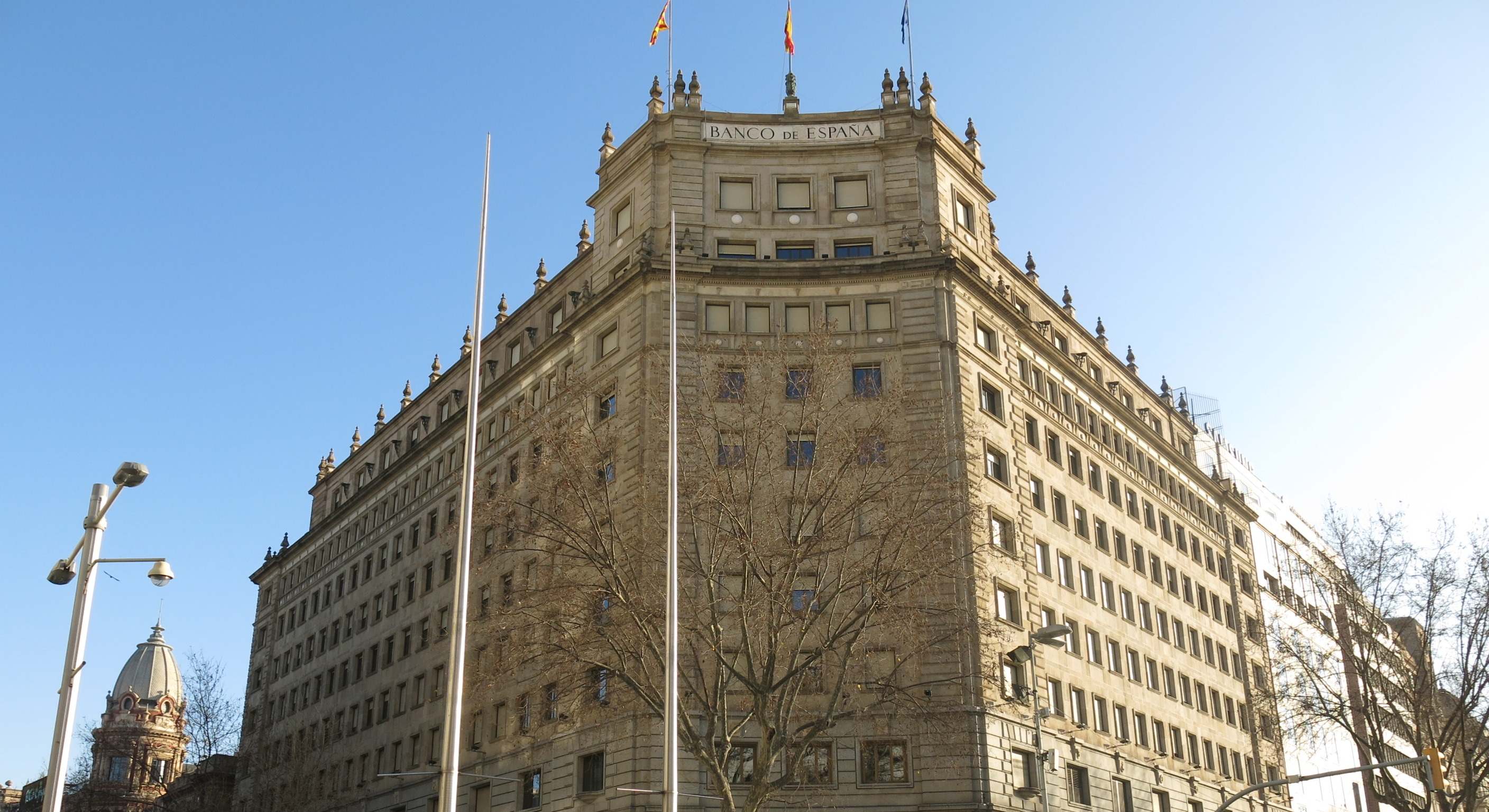 Sede de Banco de España en Barcelona. EE