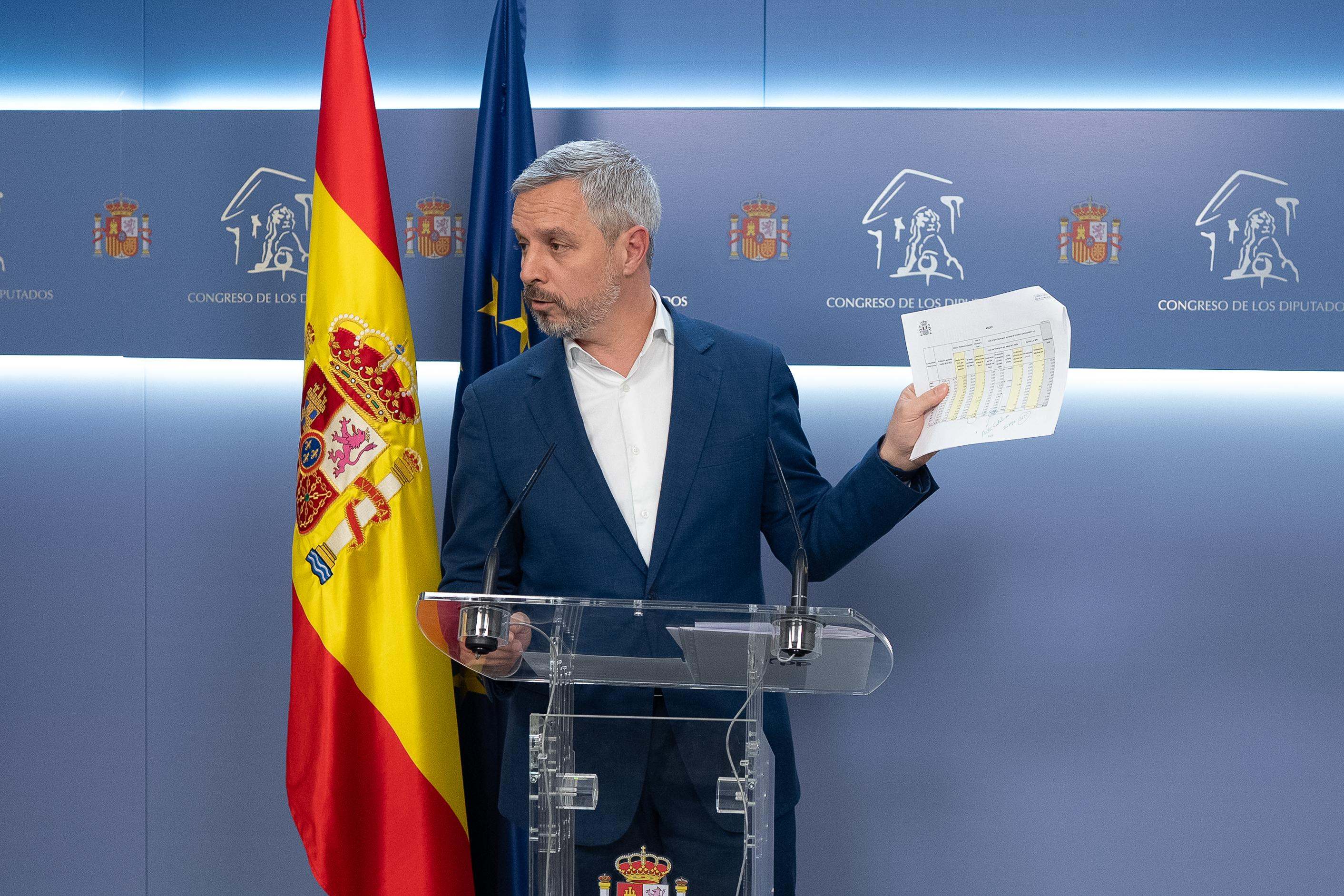 El portavoz económico del PP, Juan Bravo.