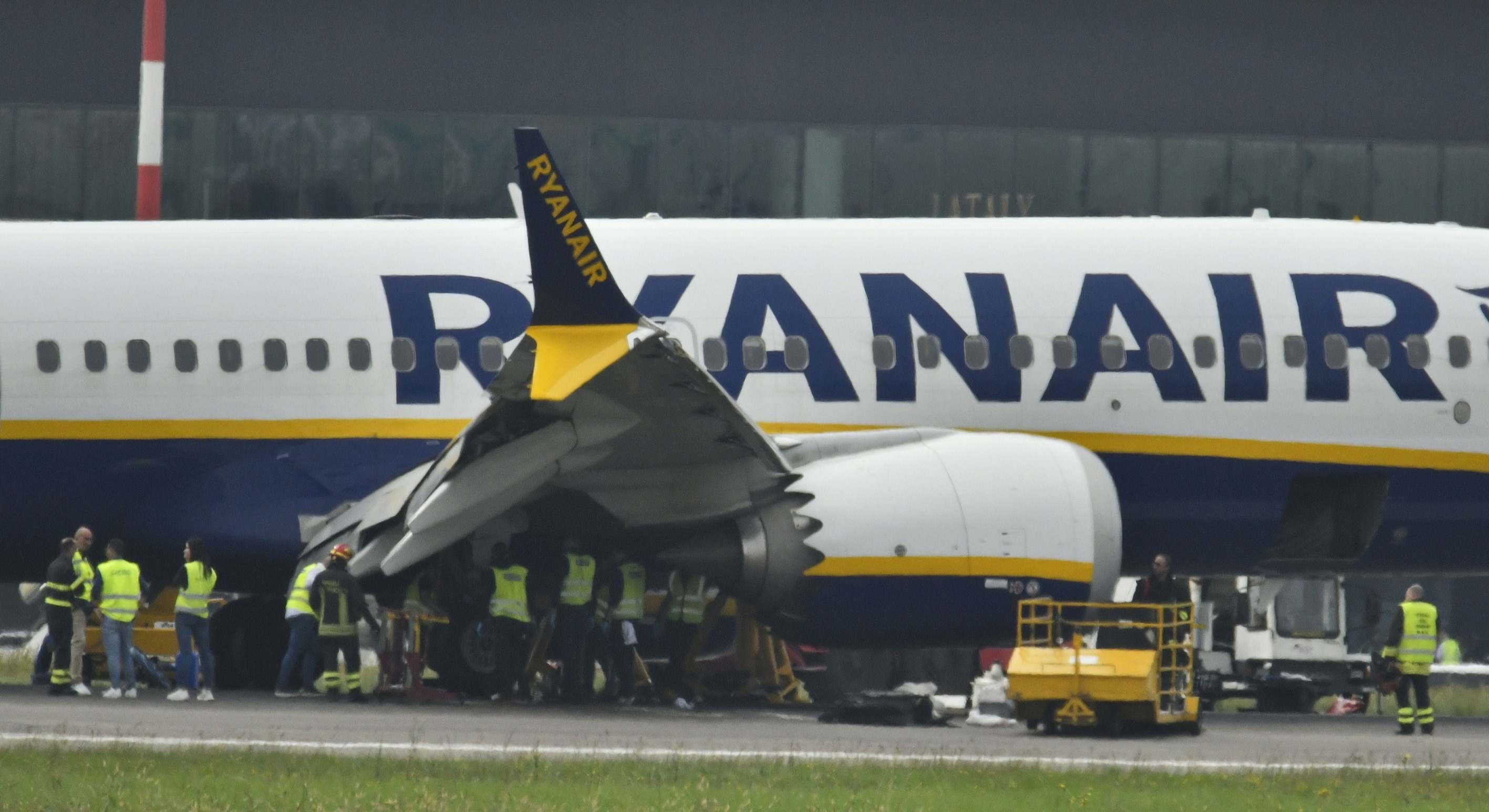 Avión de Ryanair.
