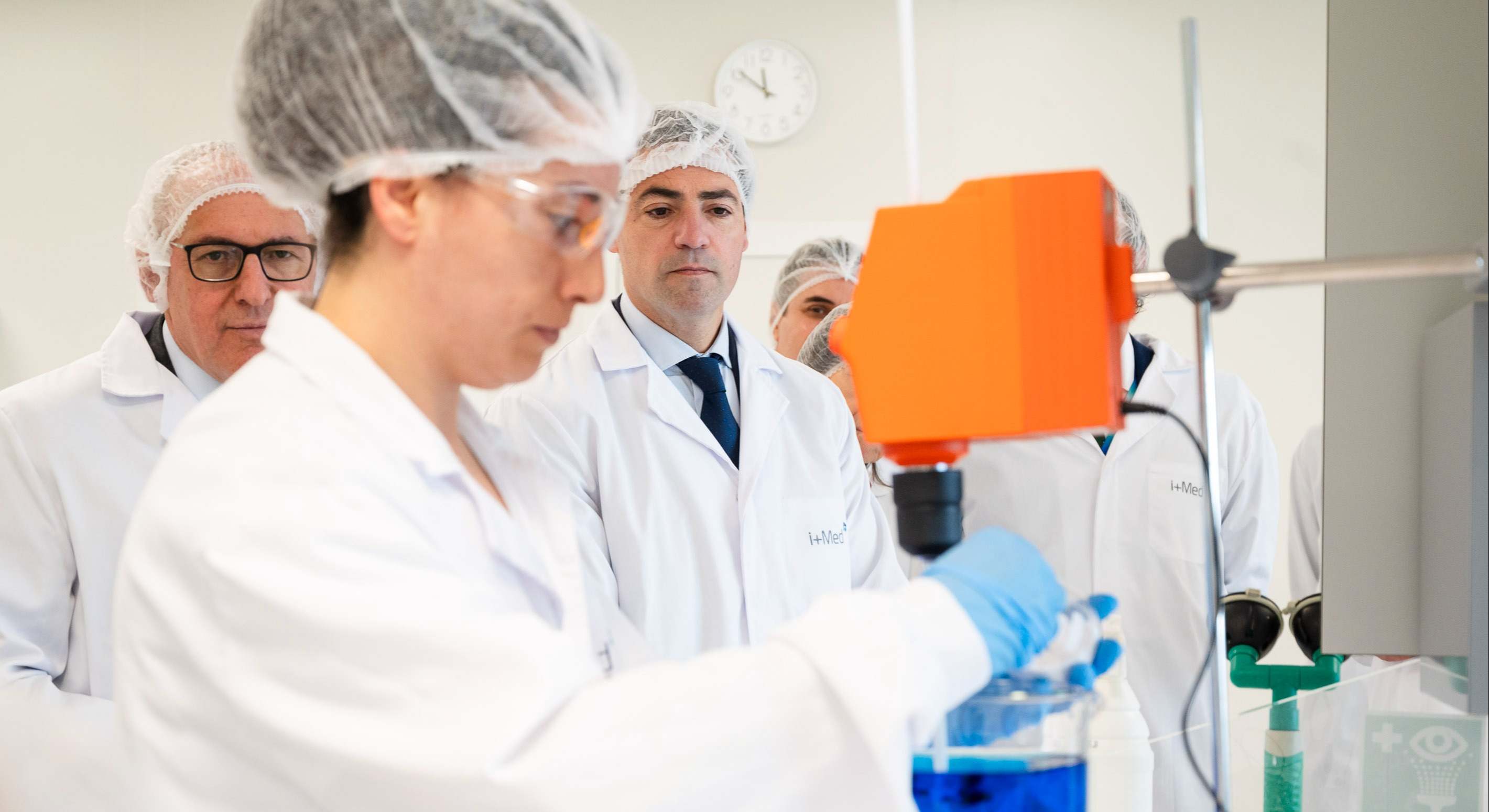 Visita lehendakari I+Med.