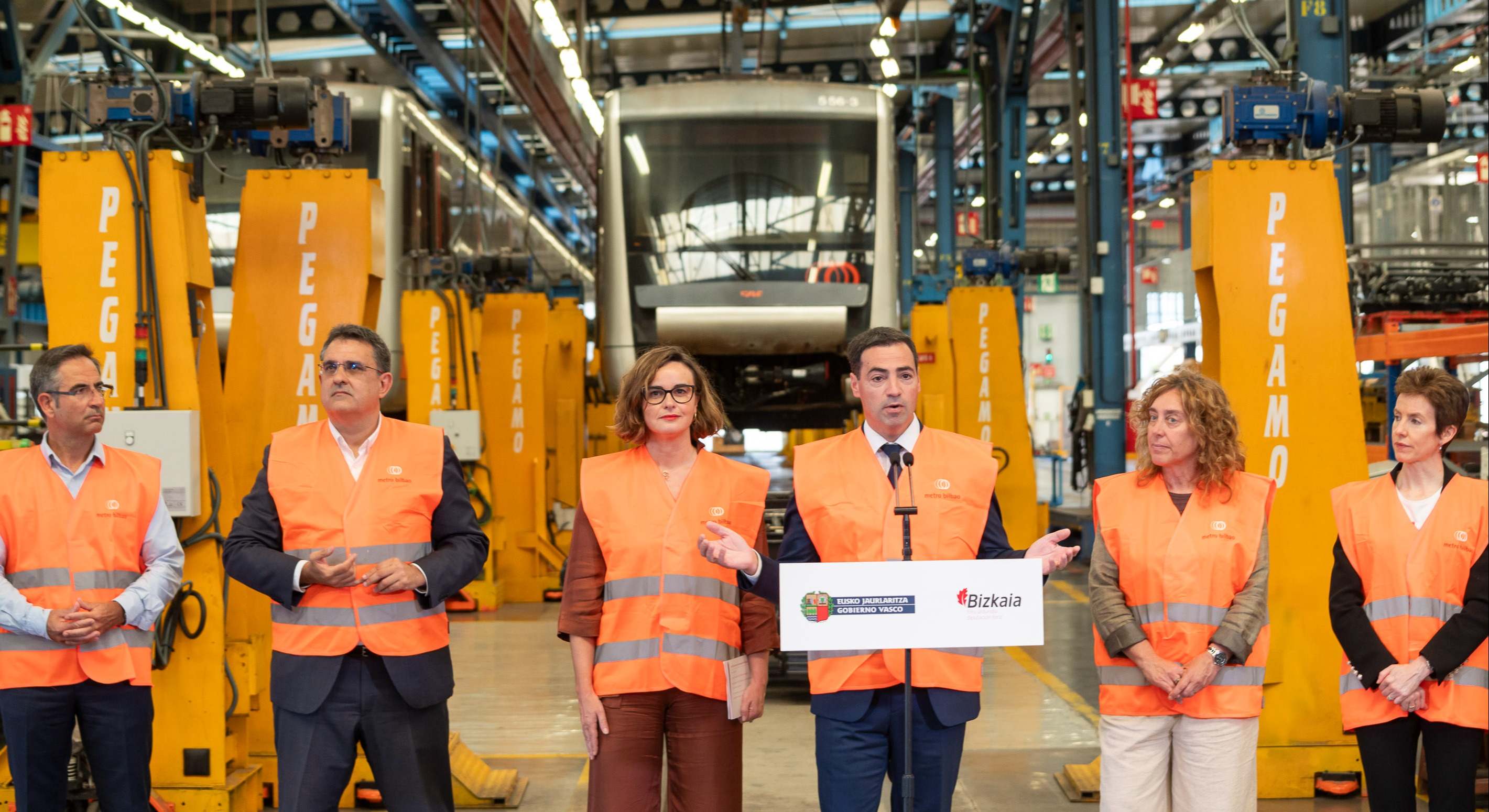 Metro Bilbao renovación flota.