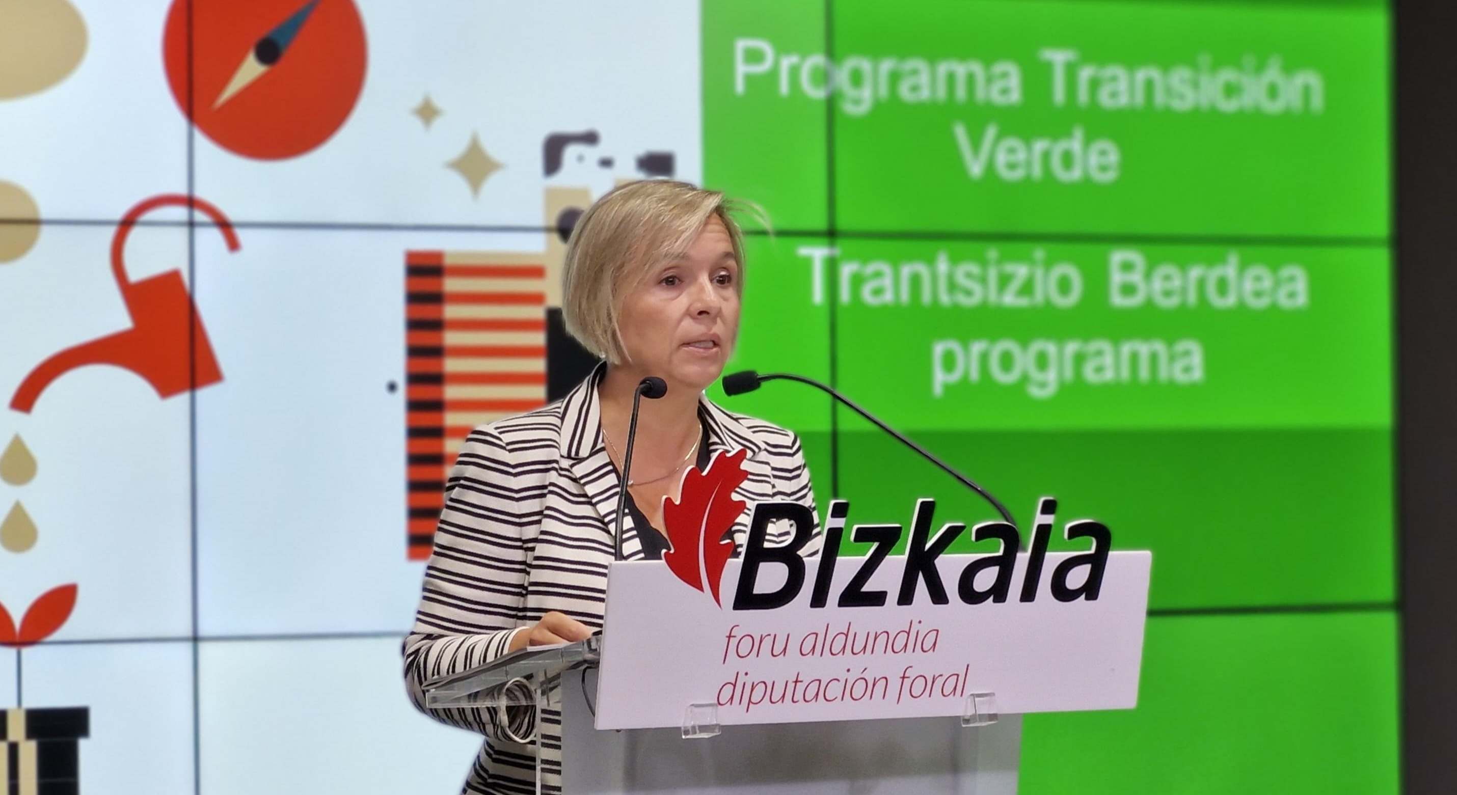 Ainara Basurko, diputada vizcaína de Promoción Económica. 