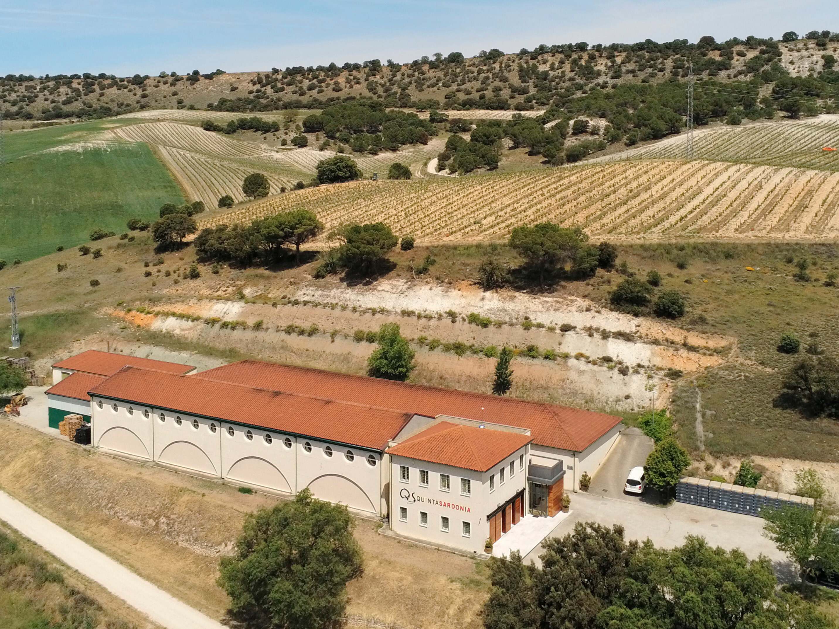 La Bodega Quinta Sardonia ubicada en la Ribera del Duero.