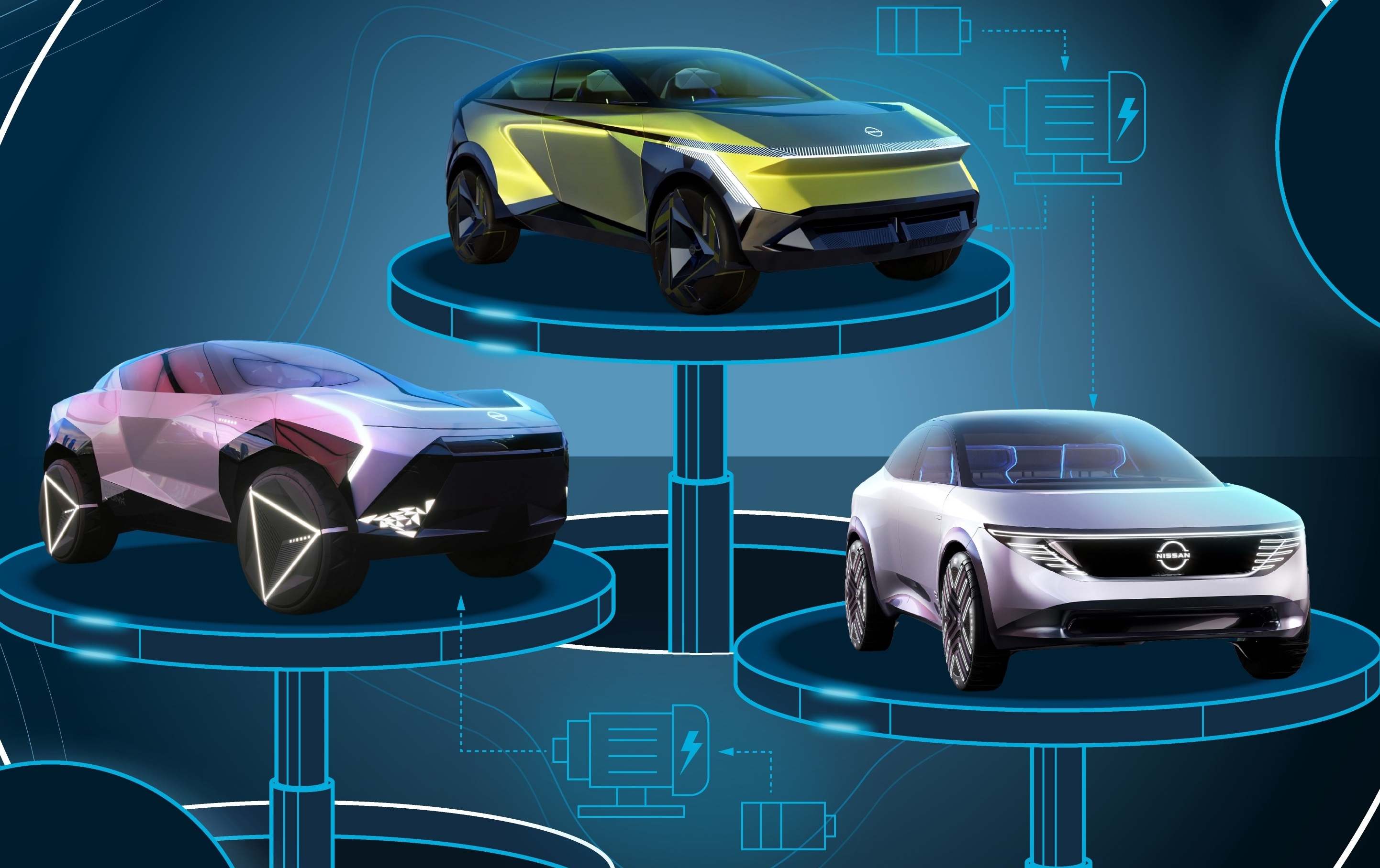 Los futuros Juke, Leaf y Qashqai serán totalmente eléctricos y producidos en la planta británica de Sunderland. El Micra se fabricará en Francia, junto con el Renault 5.