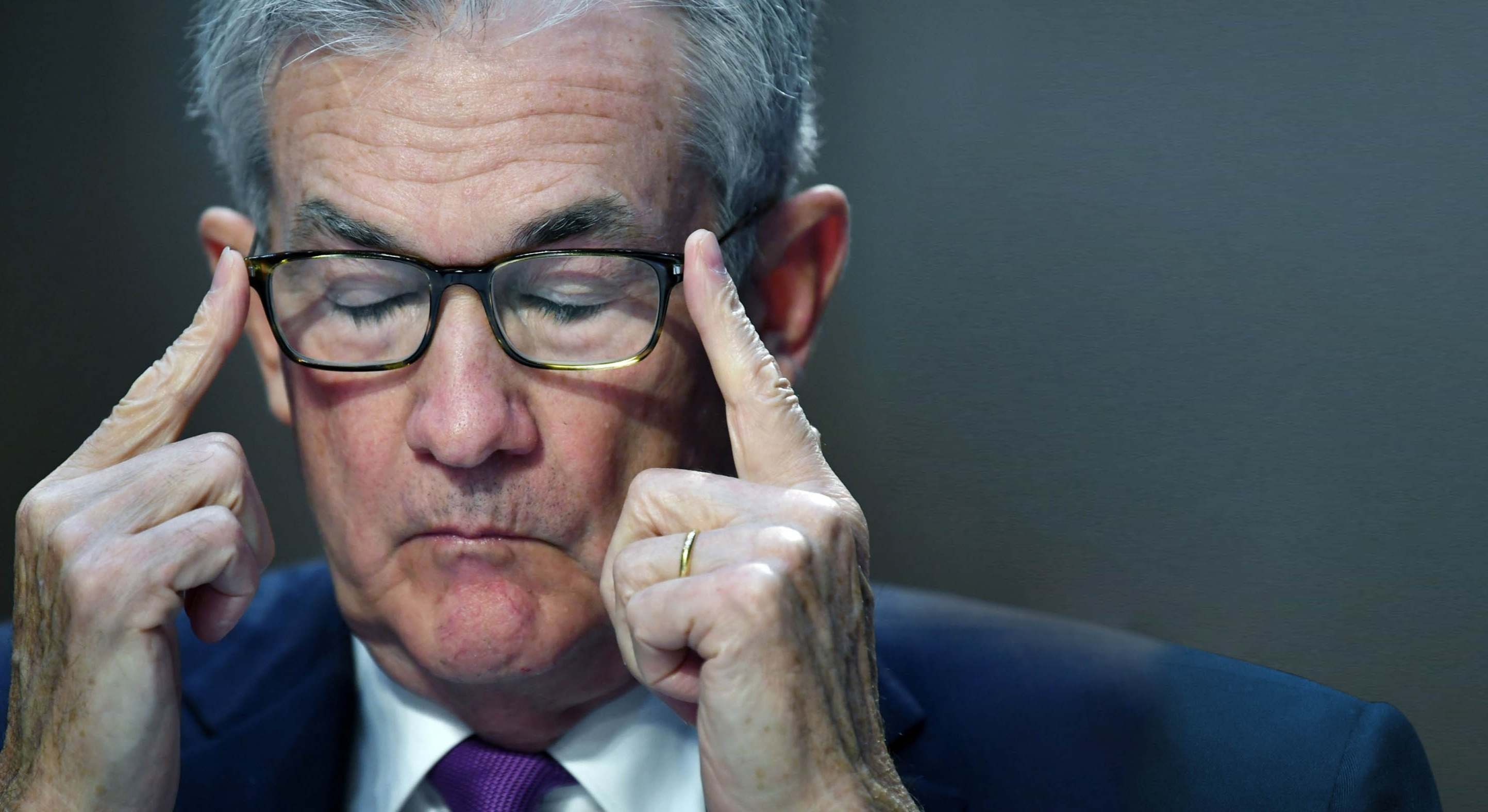 Jerome Powell, presidente de la Fed