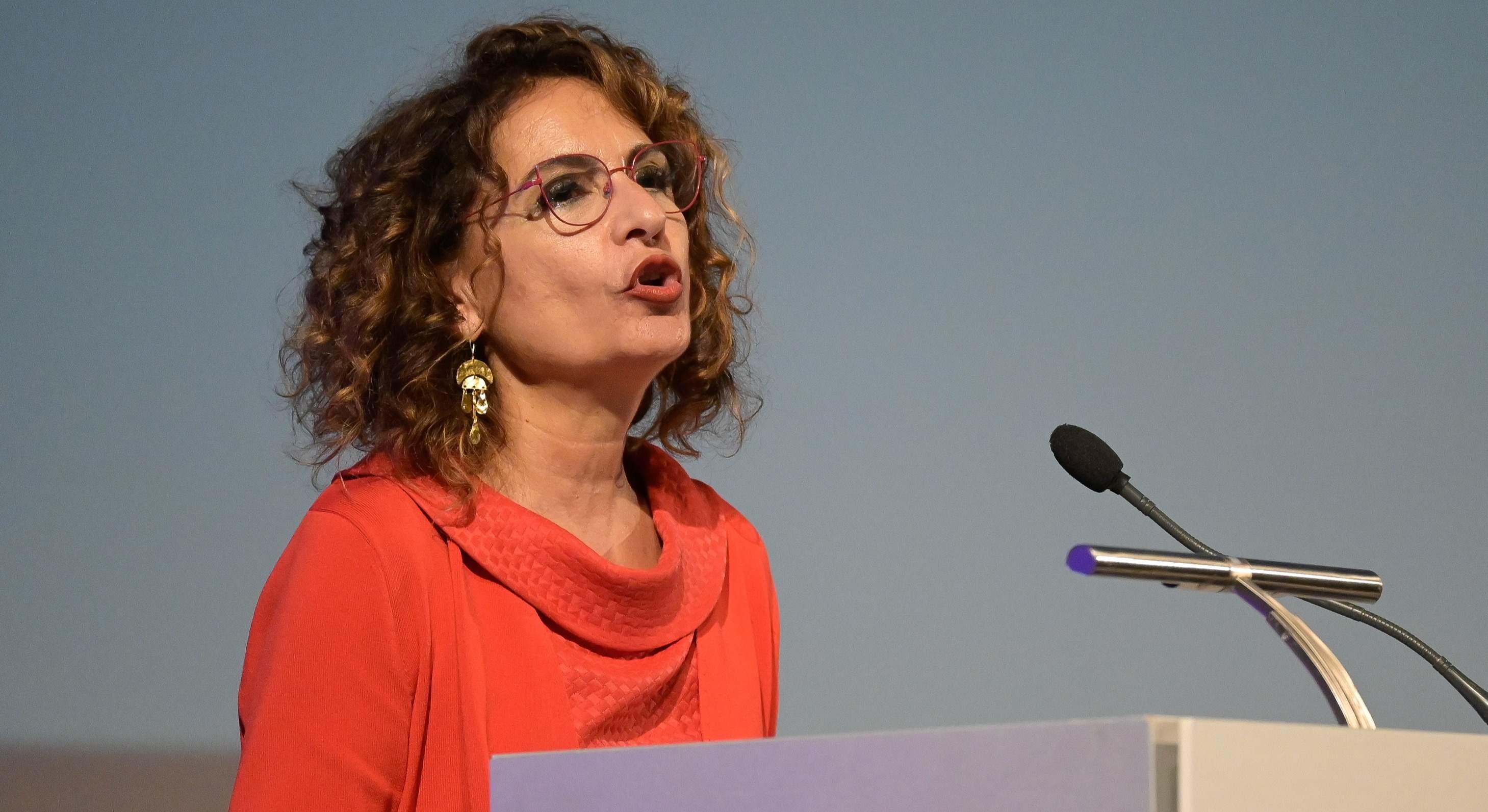 La vicepresidenta primera y ministra de Hacienda, María Jesús Montero.