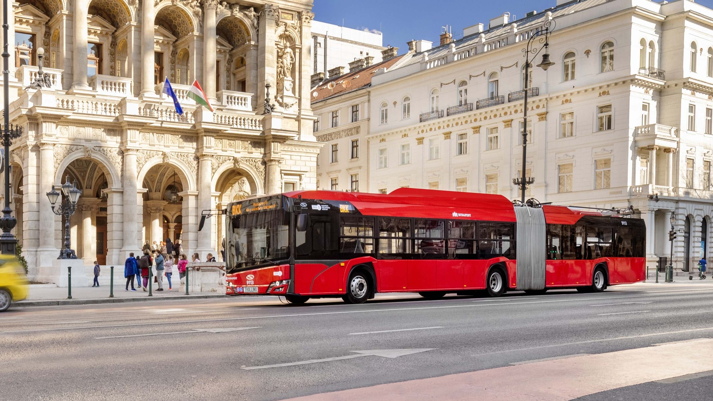 Trolebus de Solaris.