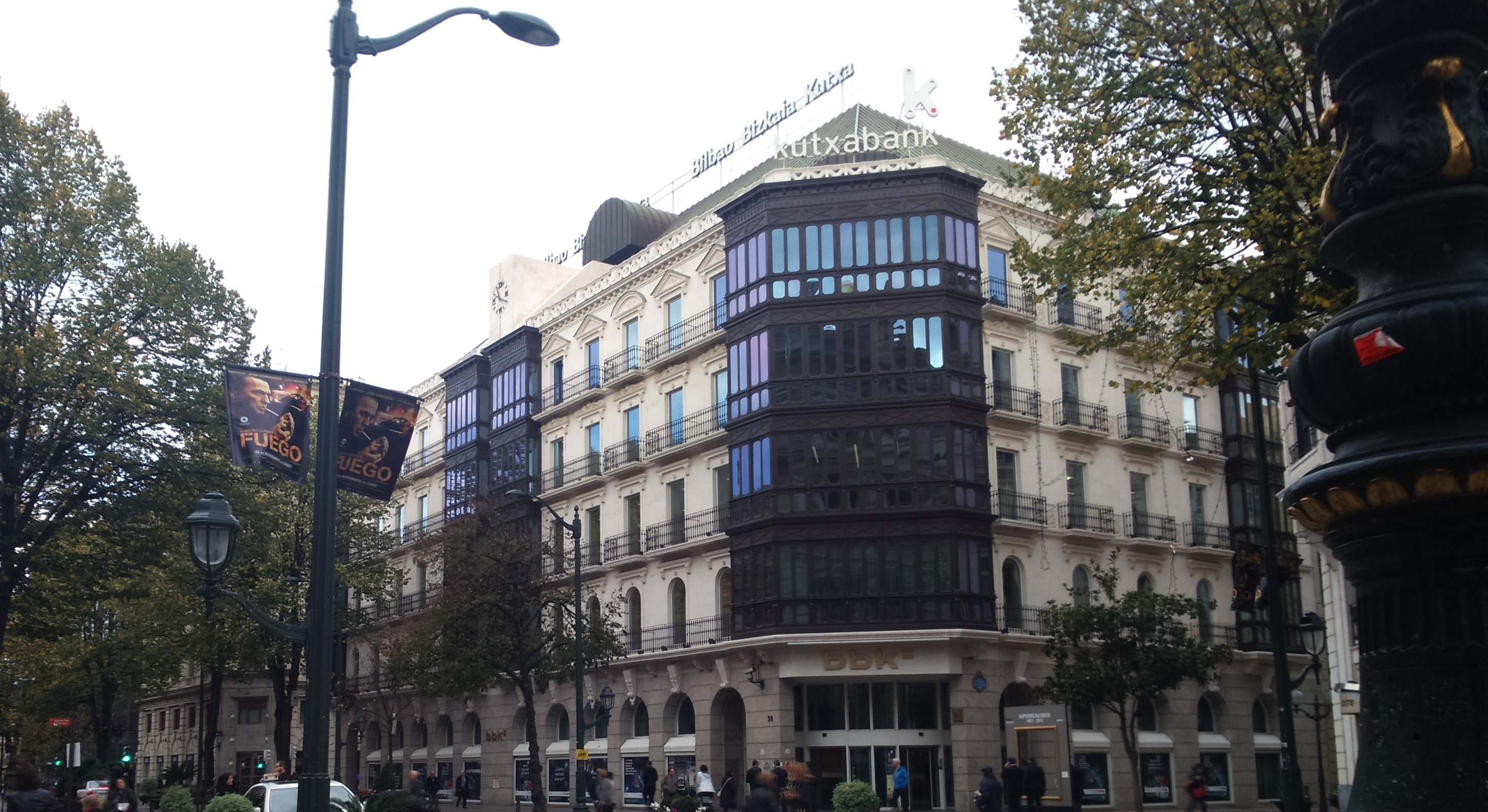Sede de Kutxabank en Bilbao.