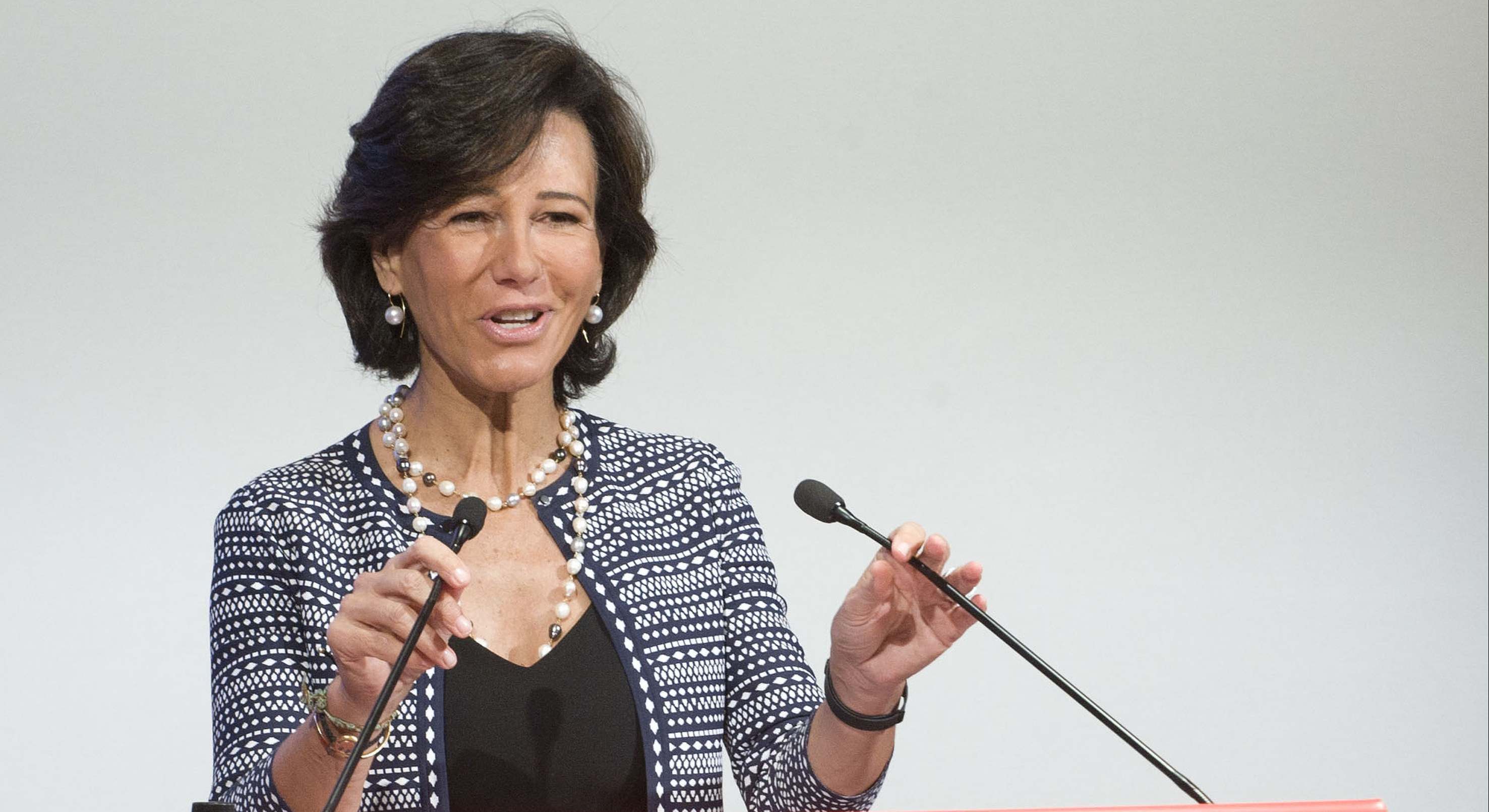 Ana Botín, presidenta de Banco Santander