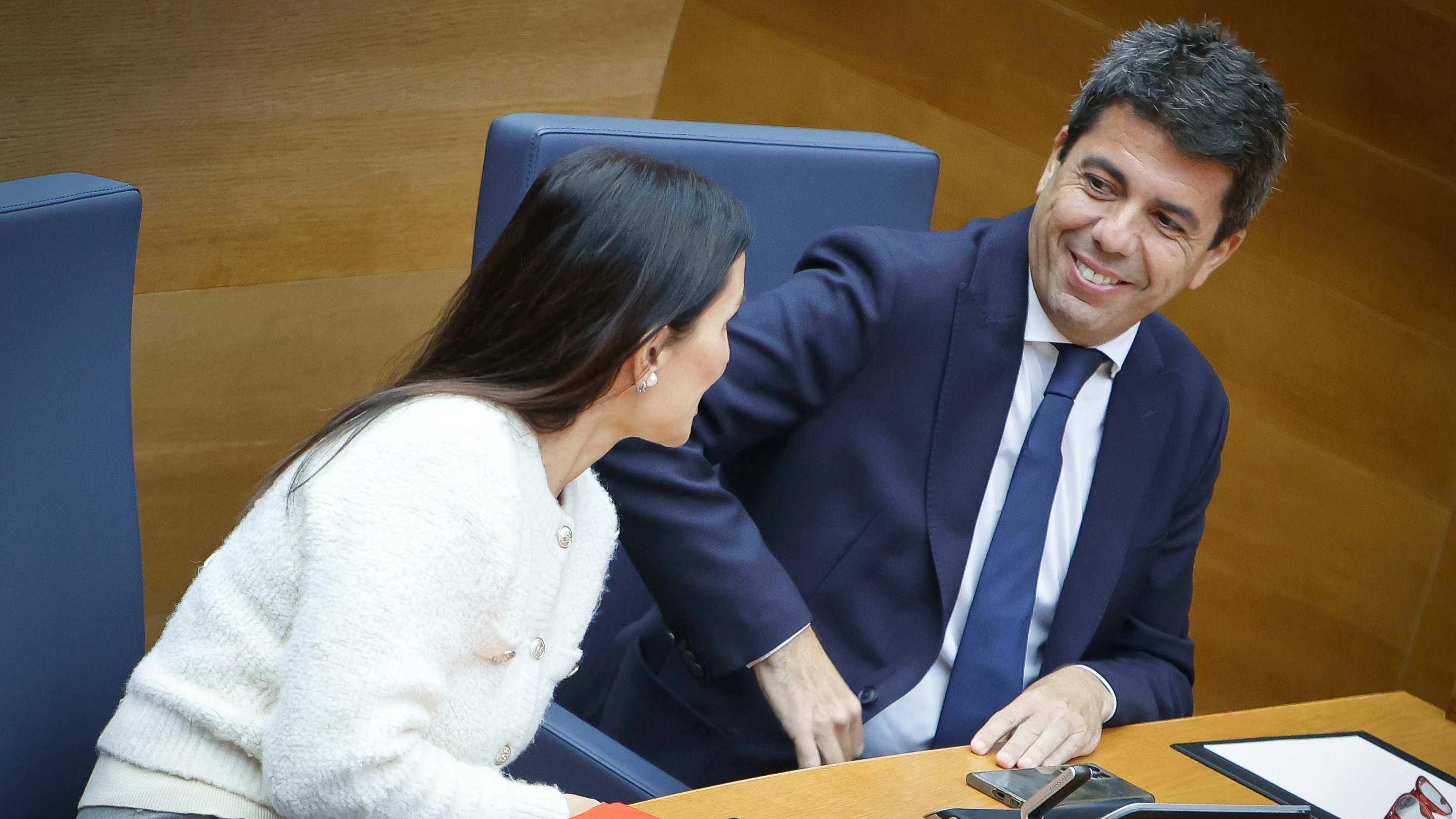 Mazón y Merino en Les Corts.