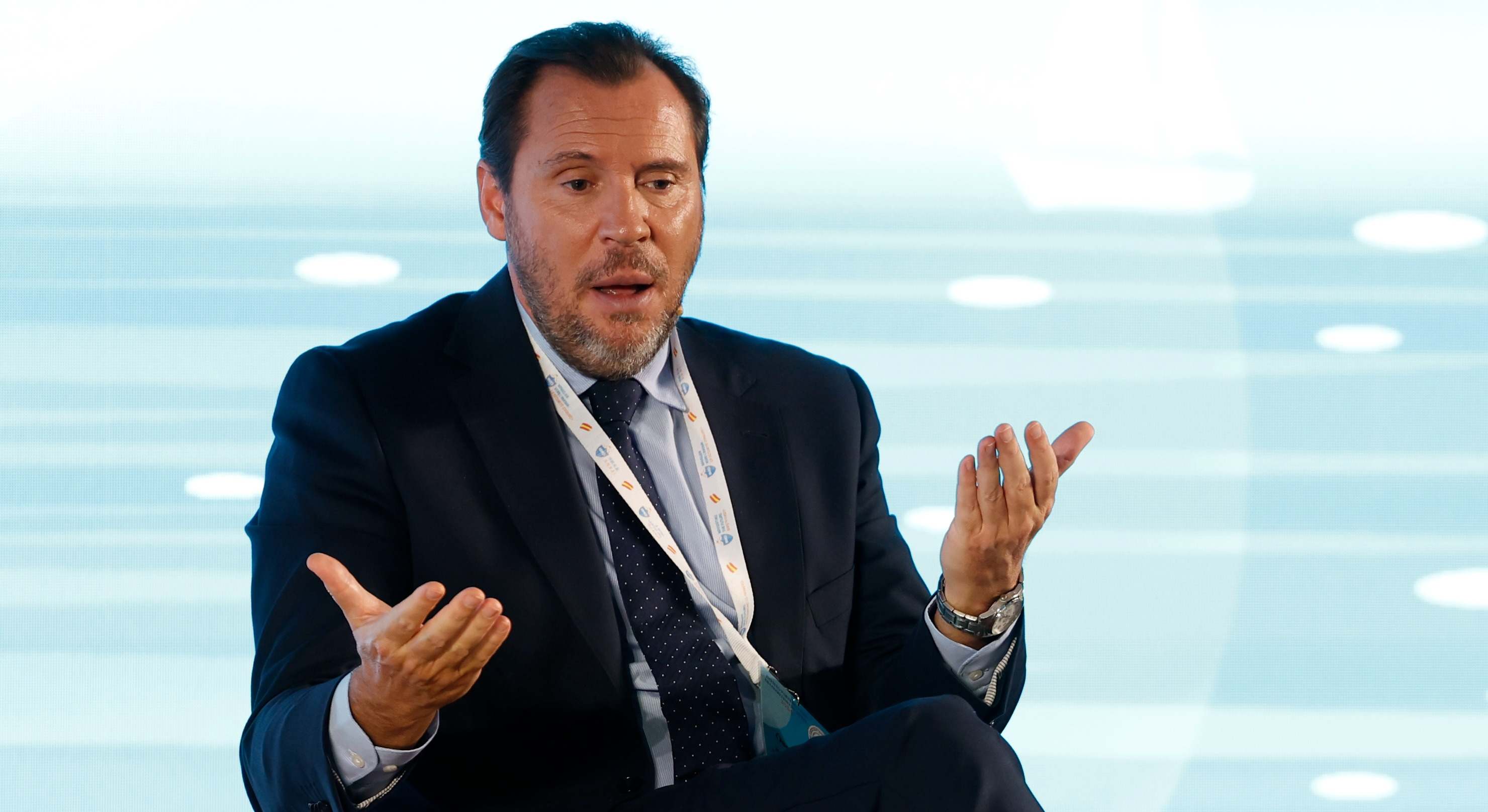 Óscar Puente en un evento sobre el Día Marítimo Mundial