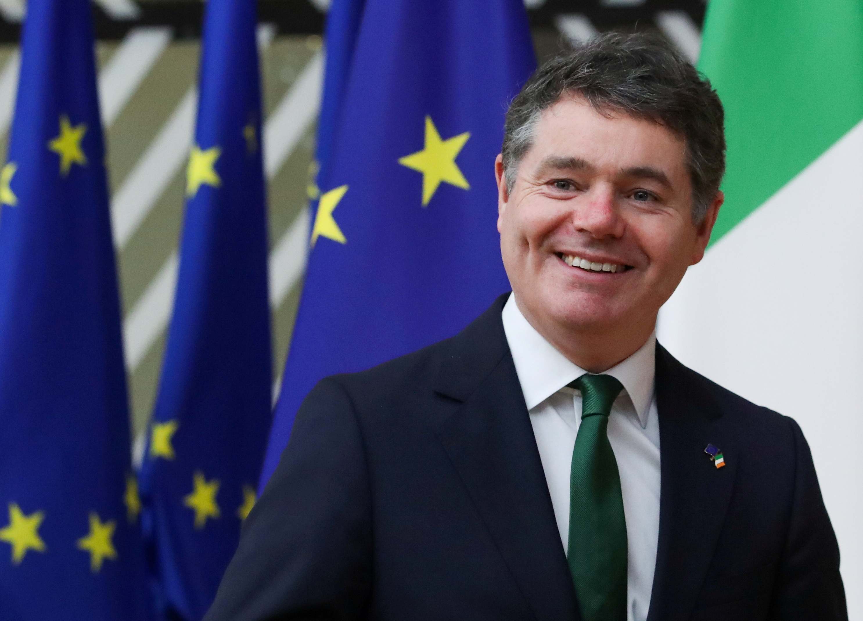 El presidente del Eugroupo, Paschal Donohoe