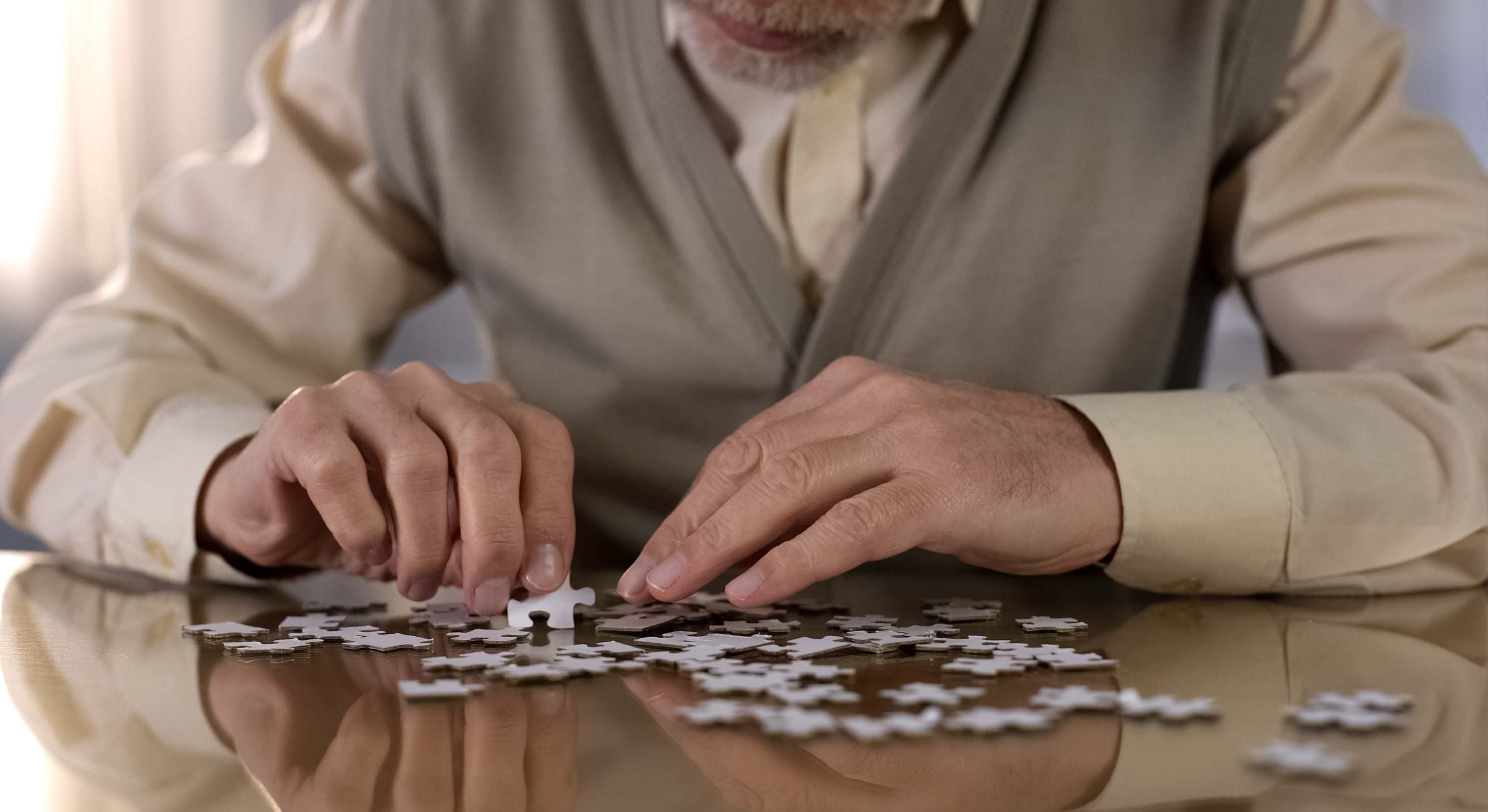 Persona de avanzada edad con Alzheimer. / Foto: Dreamstime