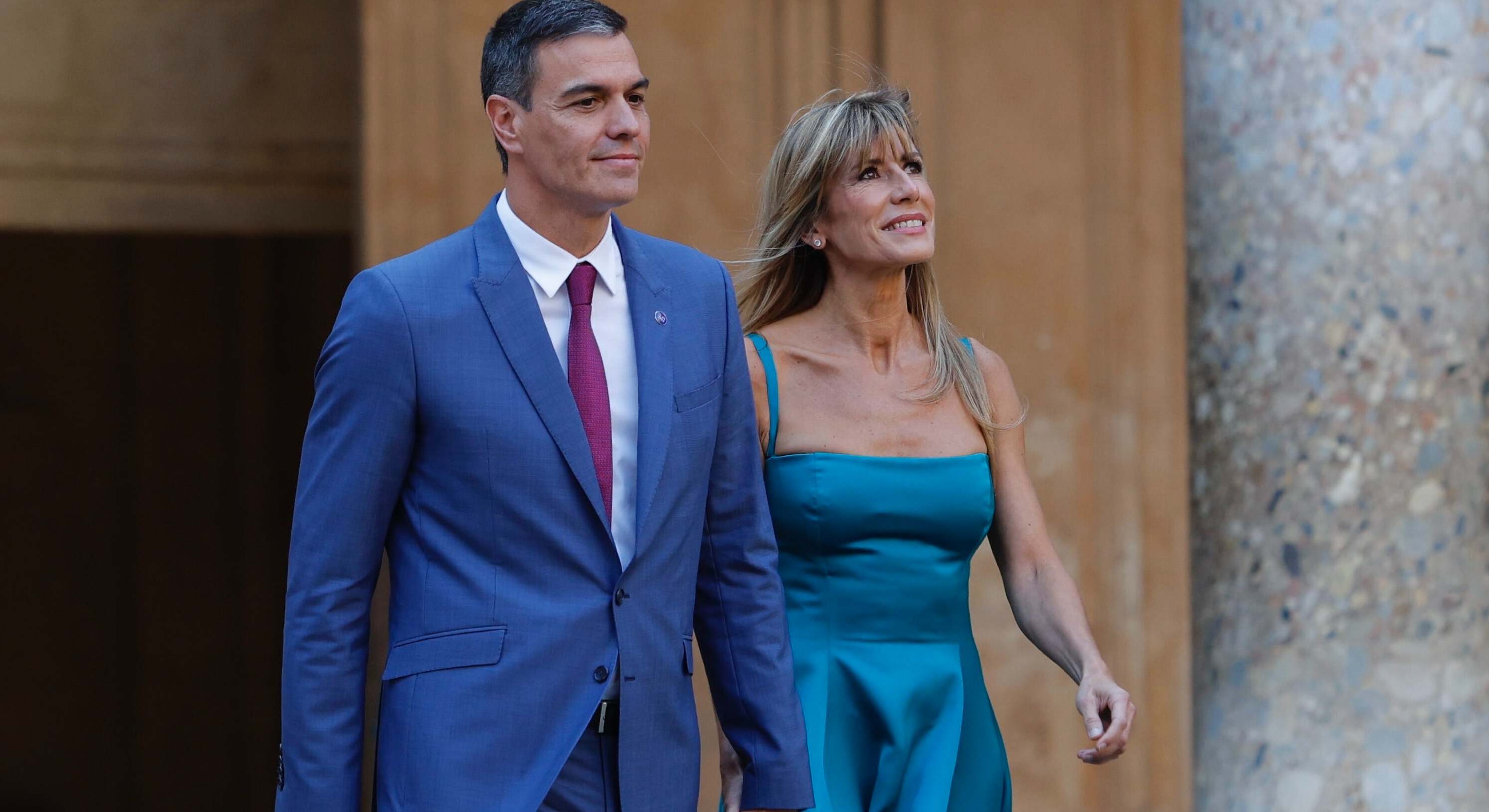 Pedro Sánchez y su mujer, Begoña Gómez. / Foto: EP