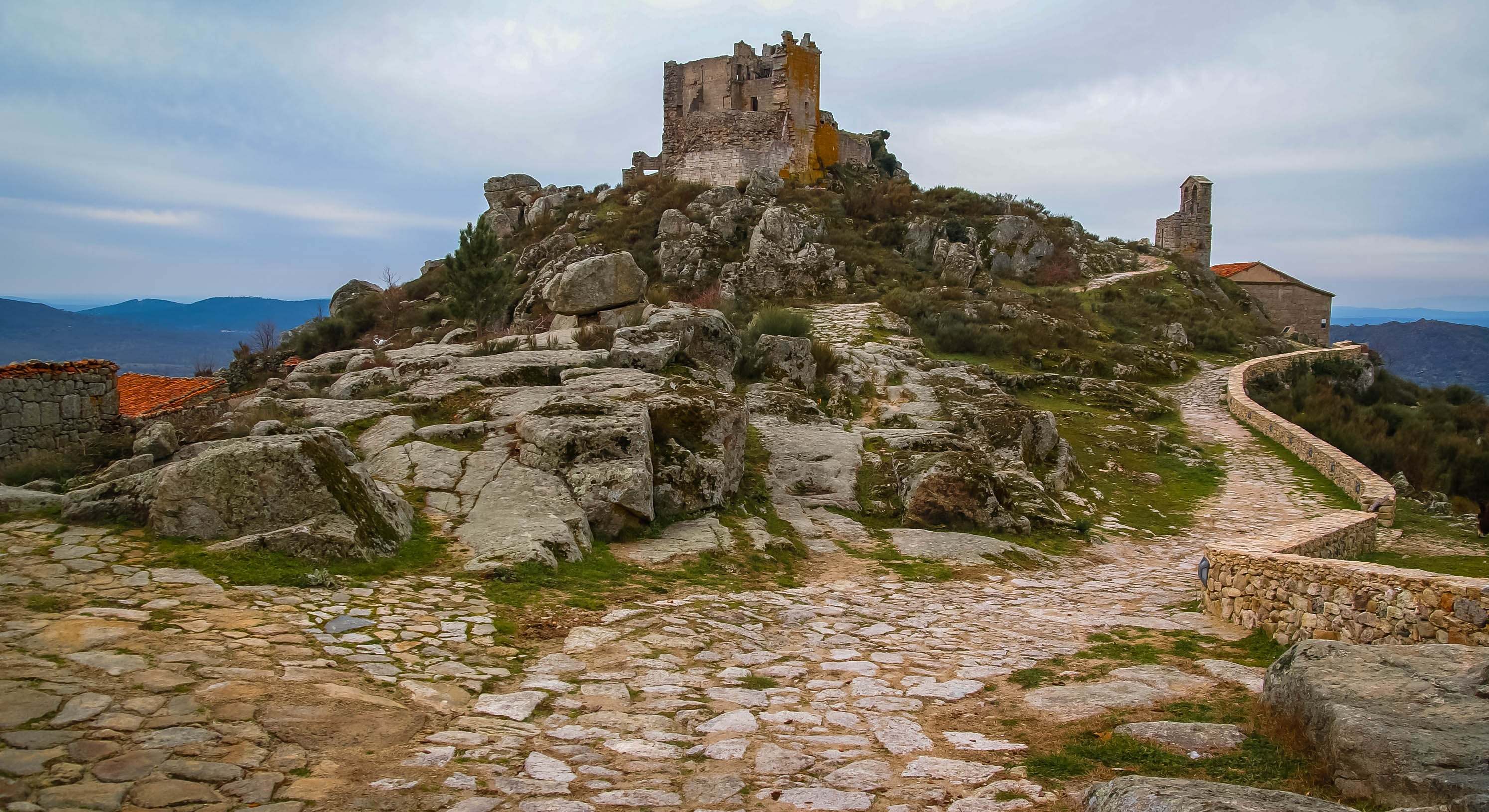 Ruinas de Trevejo en Cáceres, Extremadura en España