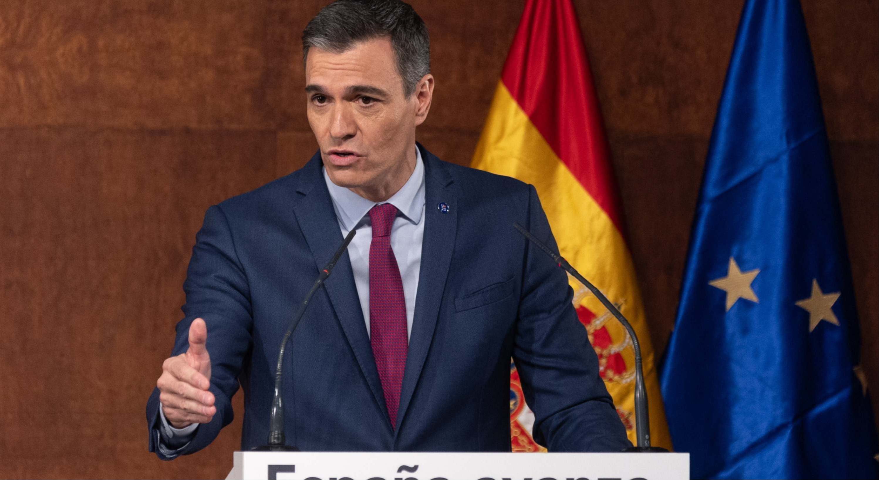 Pedro Sánchez, presidente del Gobierno