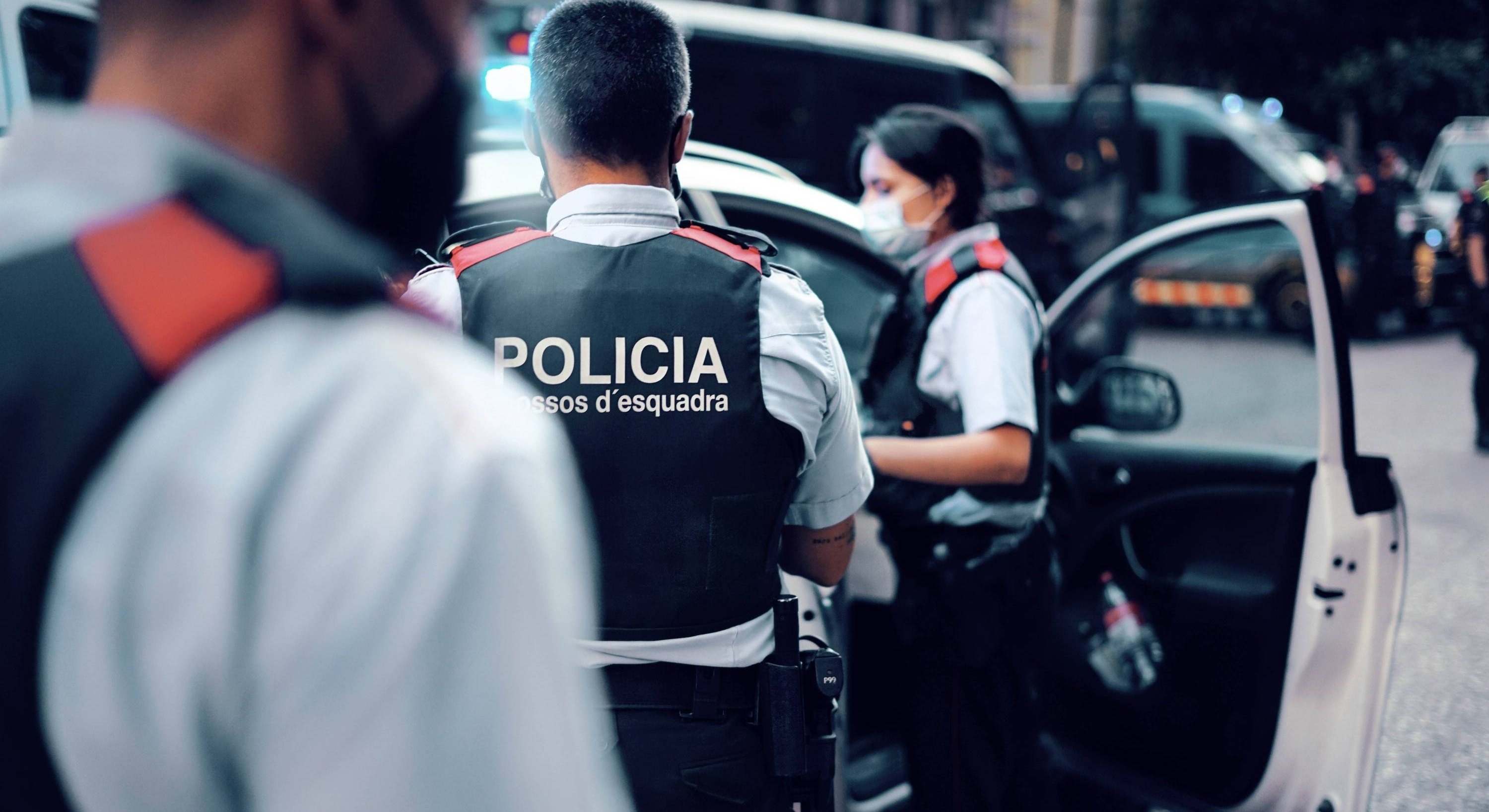 Mossos d'Escuadra.