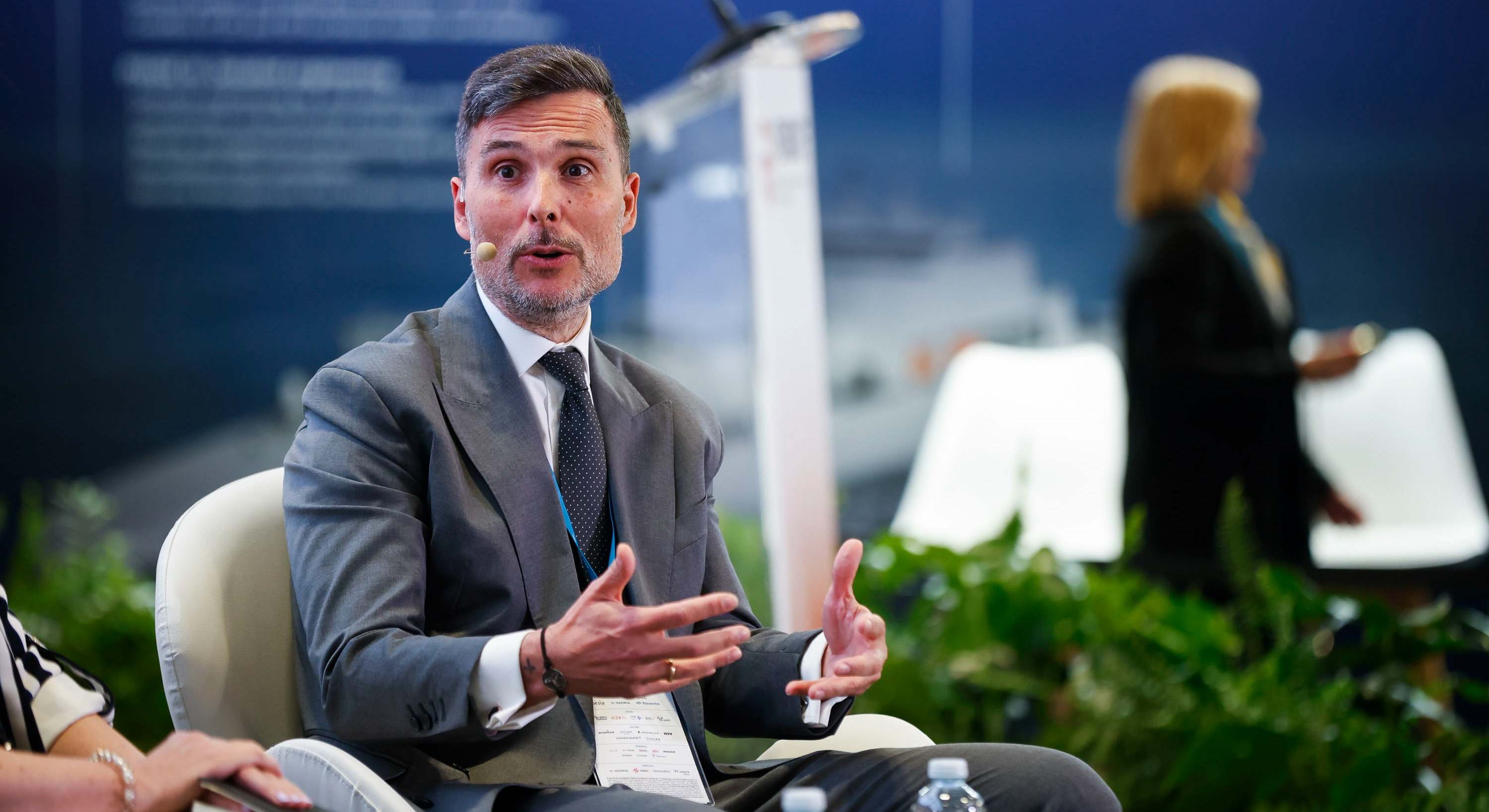 Enrique López, CEO de Amper. / David Fernández (EFE)