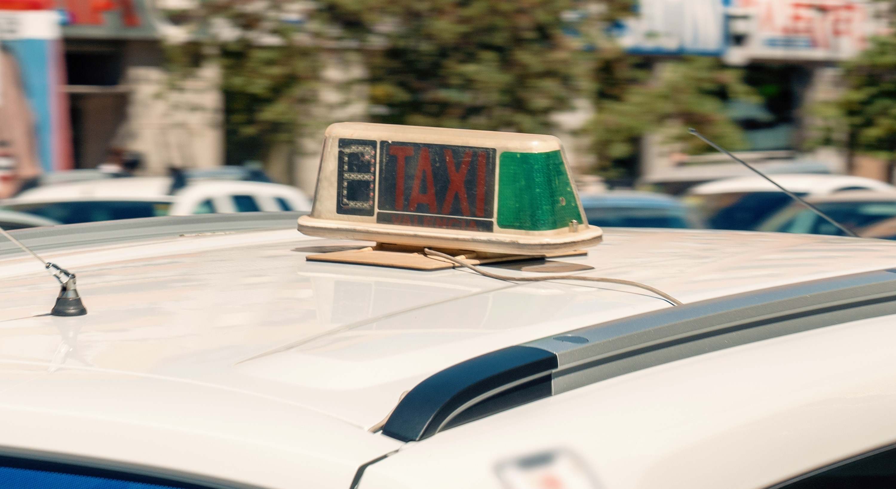 Imagen de archivo de un taxi.
