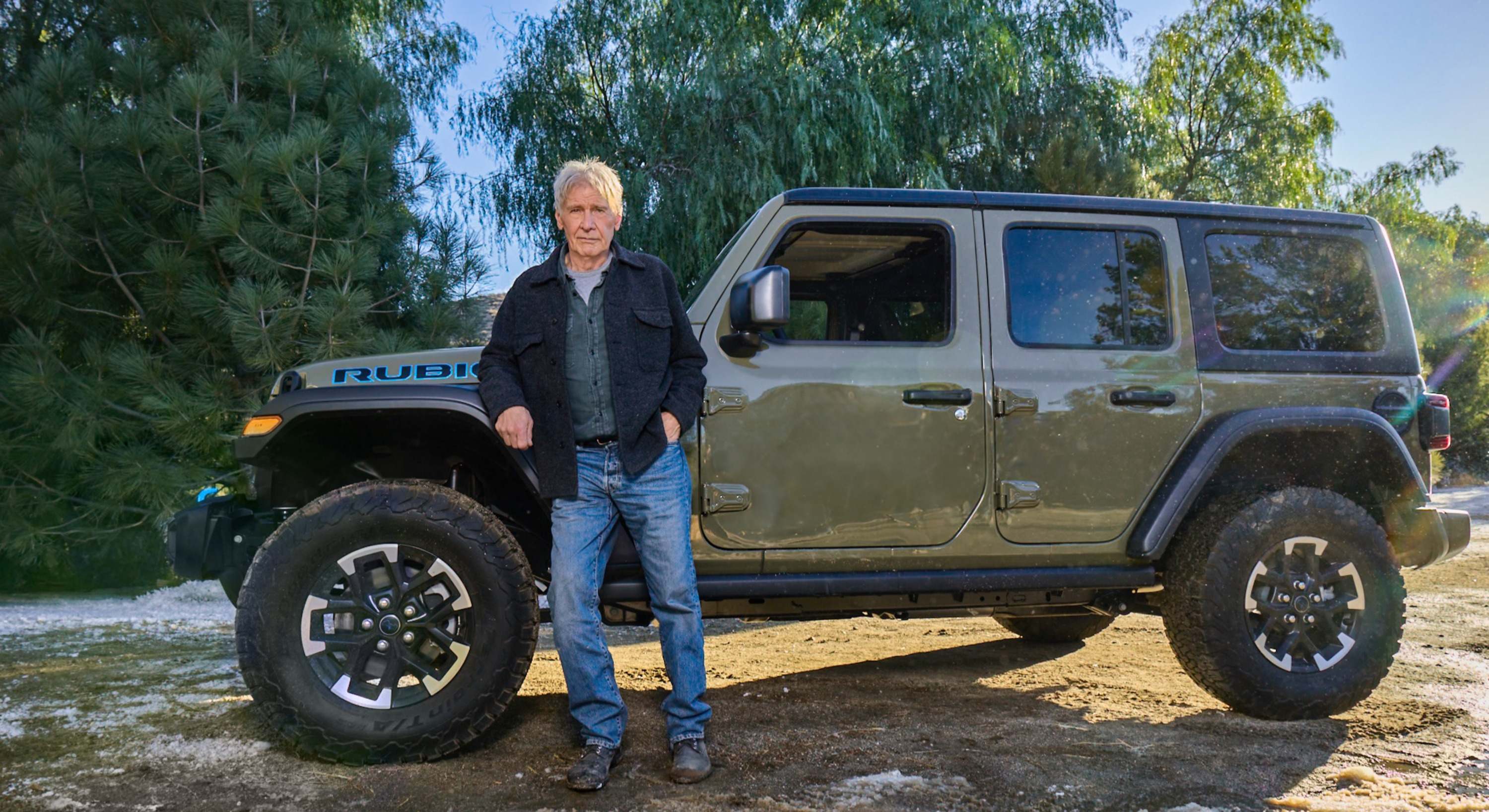 Harrison Ford con Jeep