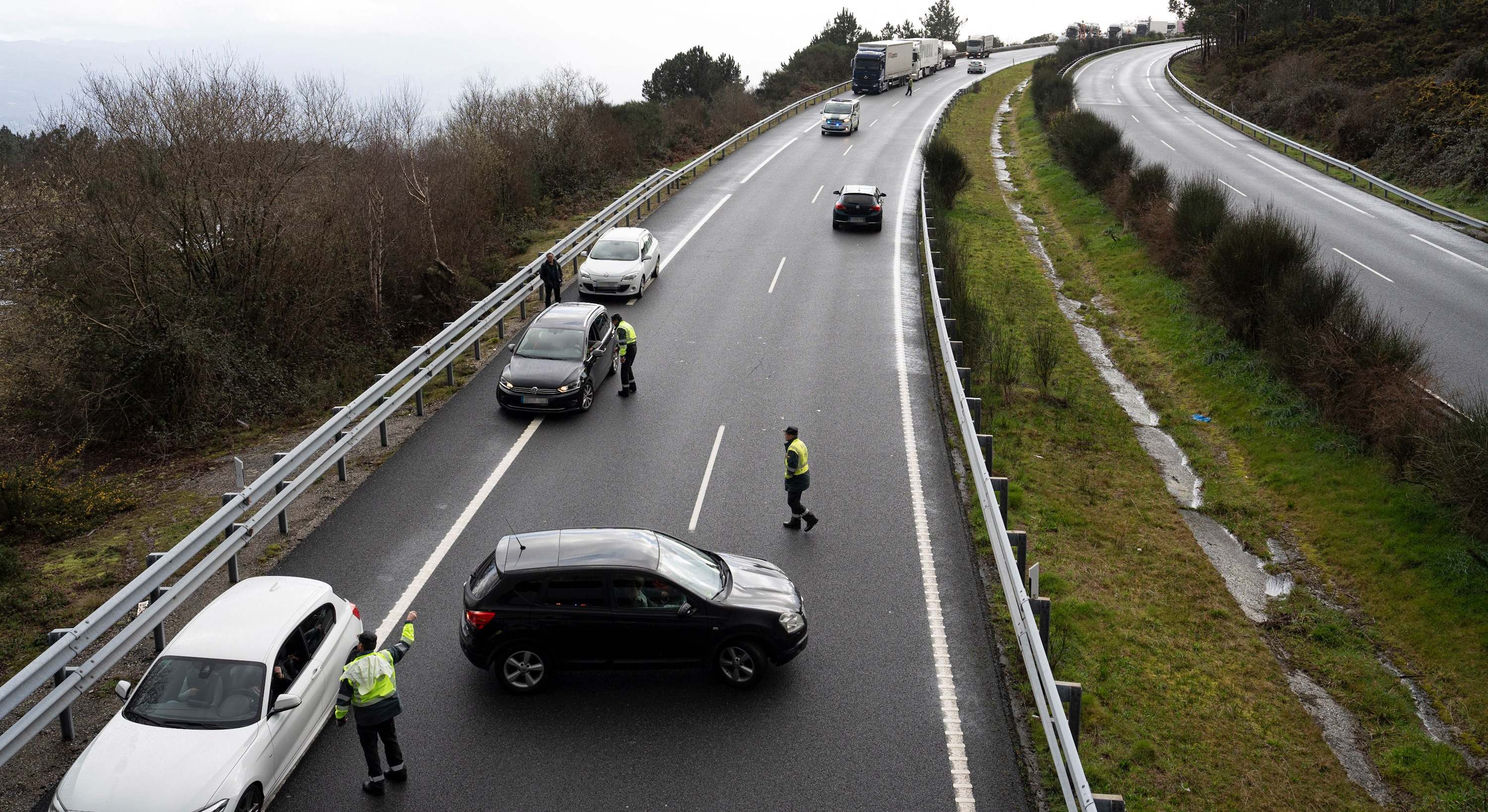 Imagen de archivo de un accidente en Pontevedra-