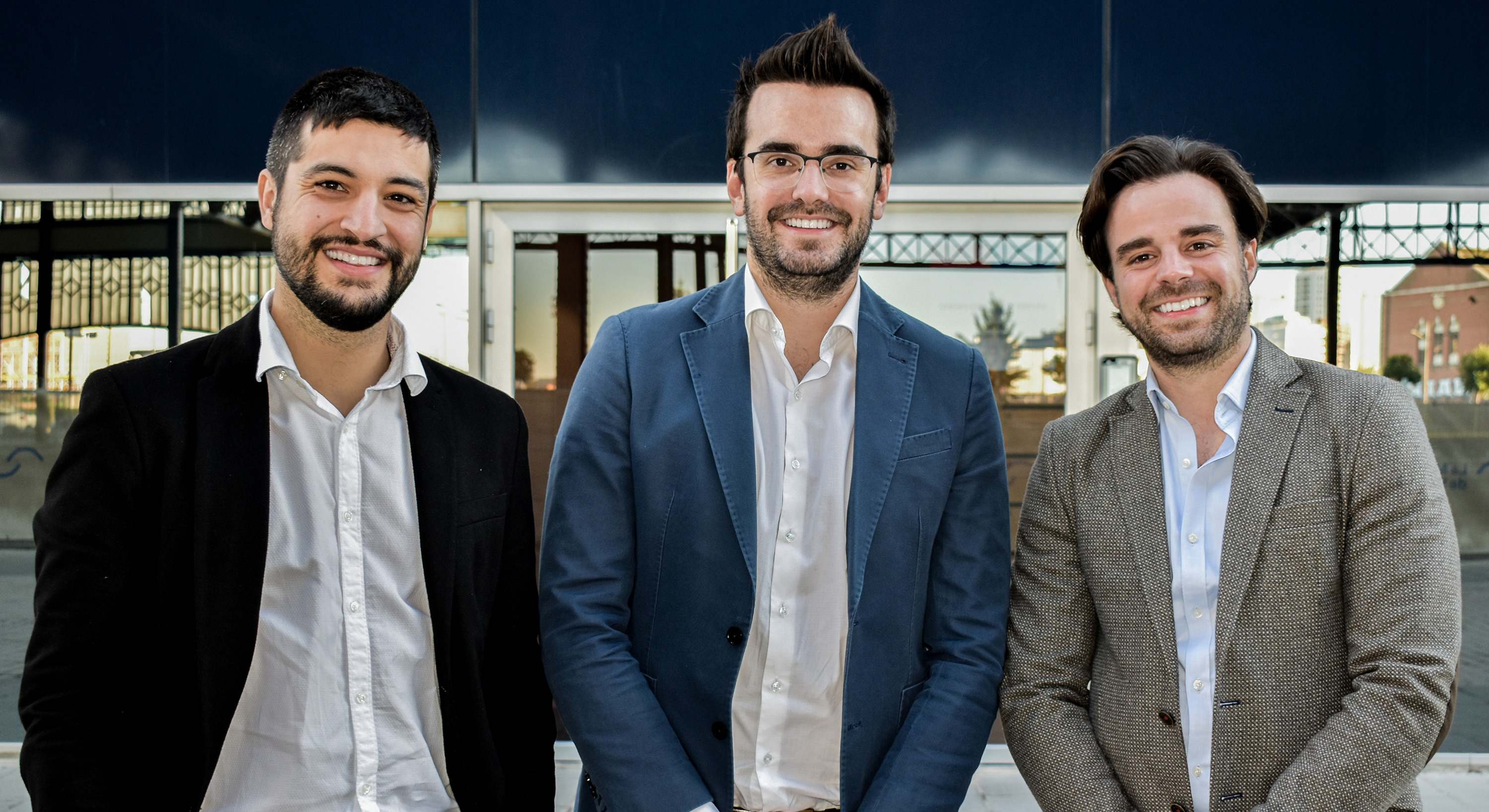 Los socios fundadores de Imperia SCM.