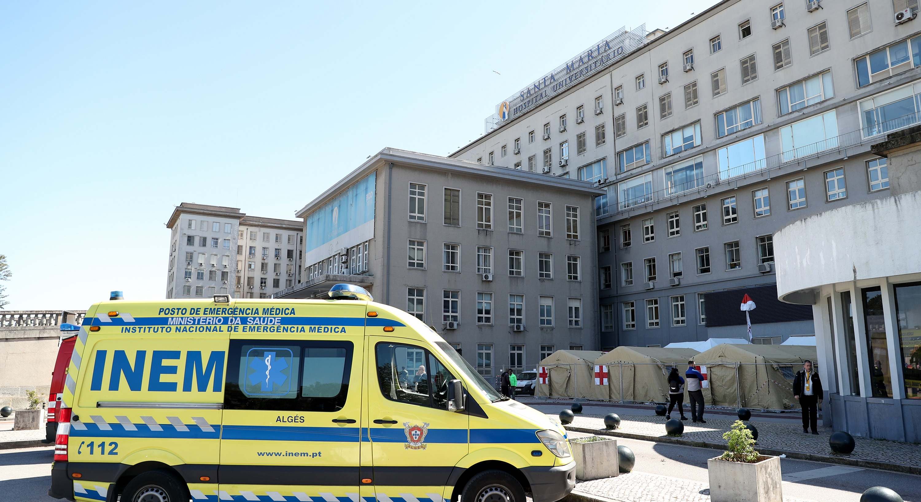Hospital Santa María de Lisboa.