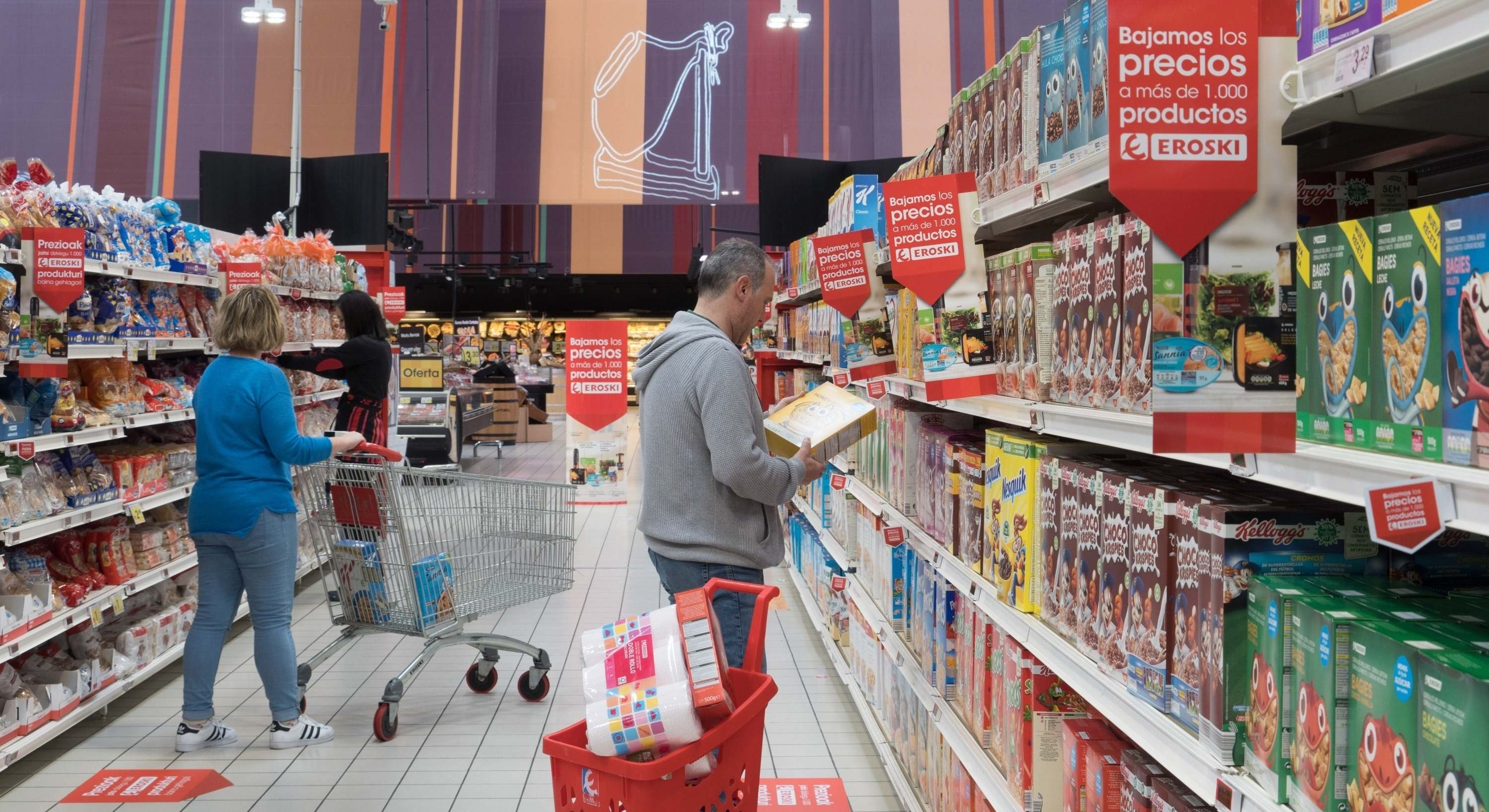 Eroski bajó el año pasado el precio a más de 1.000 productos.