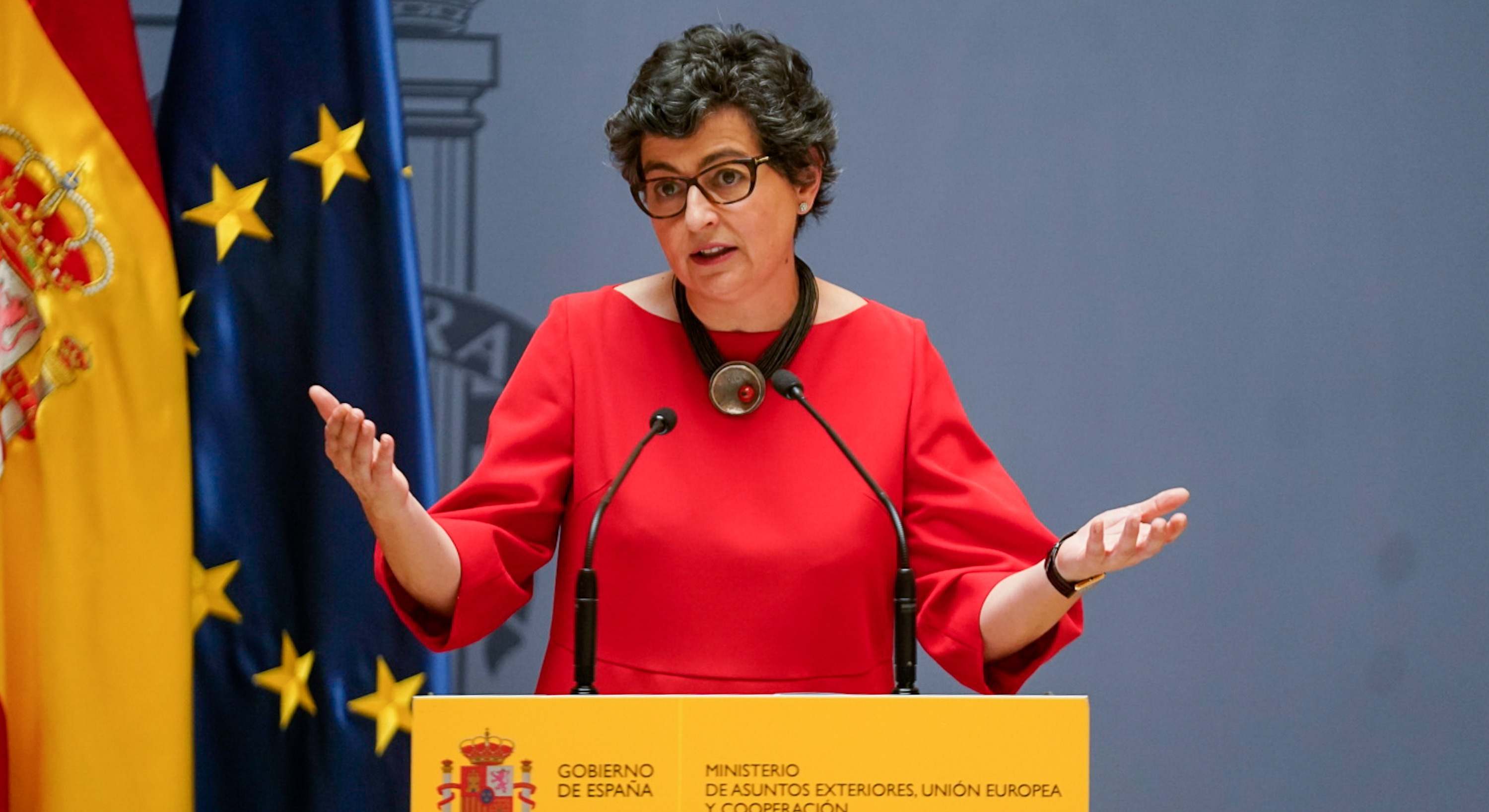 La exministra de Asuntos Exteriores, Arancha González Laya. / A. Pérez Meca (Europa Press)