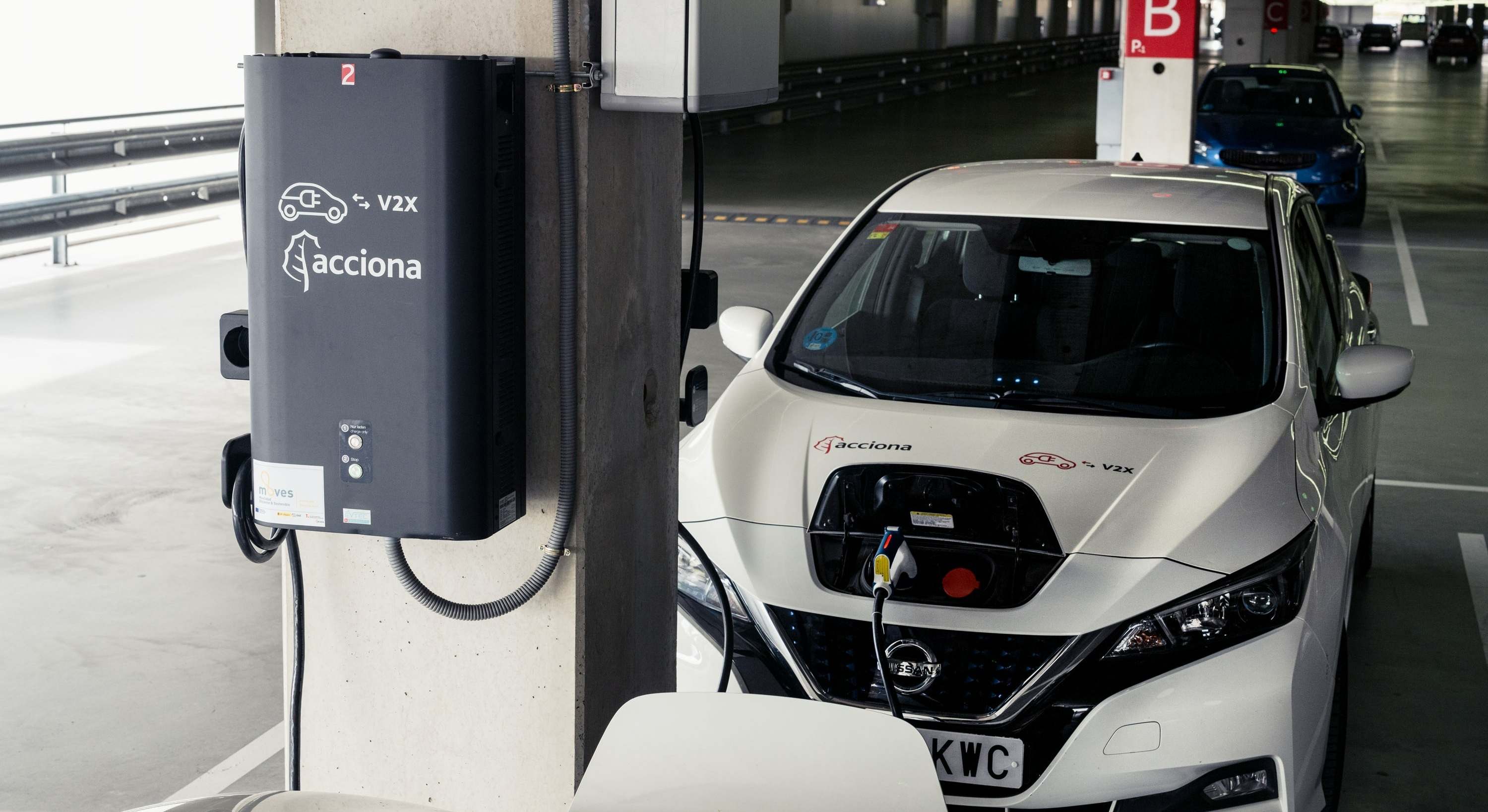 Punto de recarga de Acciona