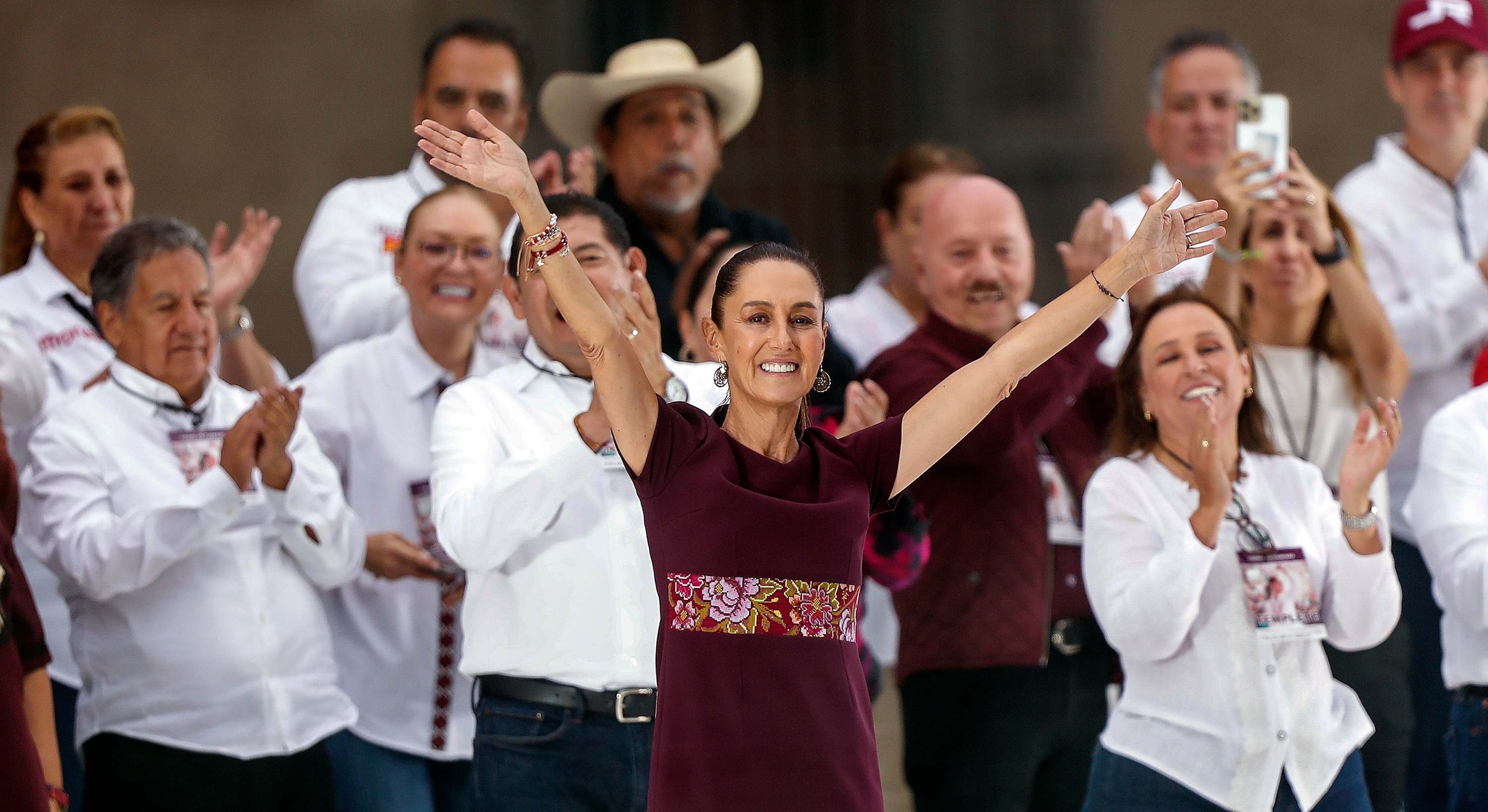Claudia Sheinbaum asumió la presidencia de México en octubre de 2024, 