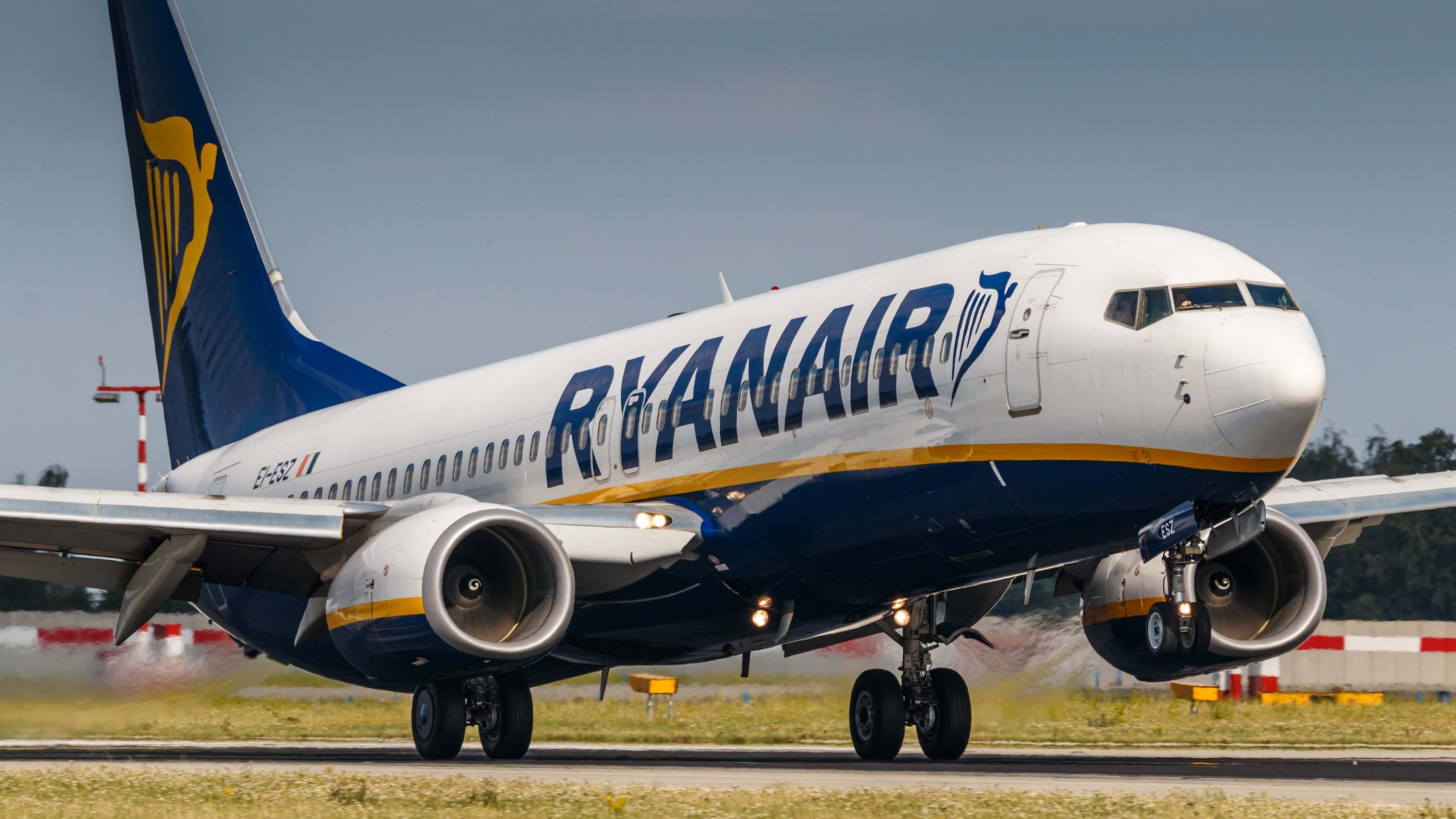 Aviones de Ryanair.