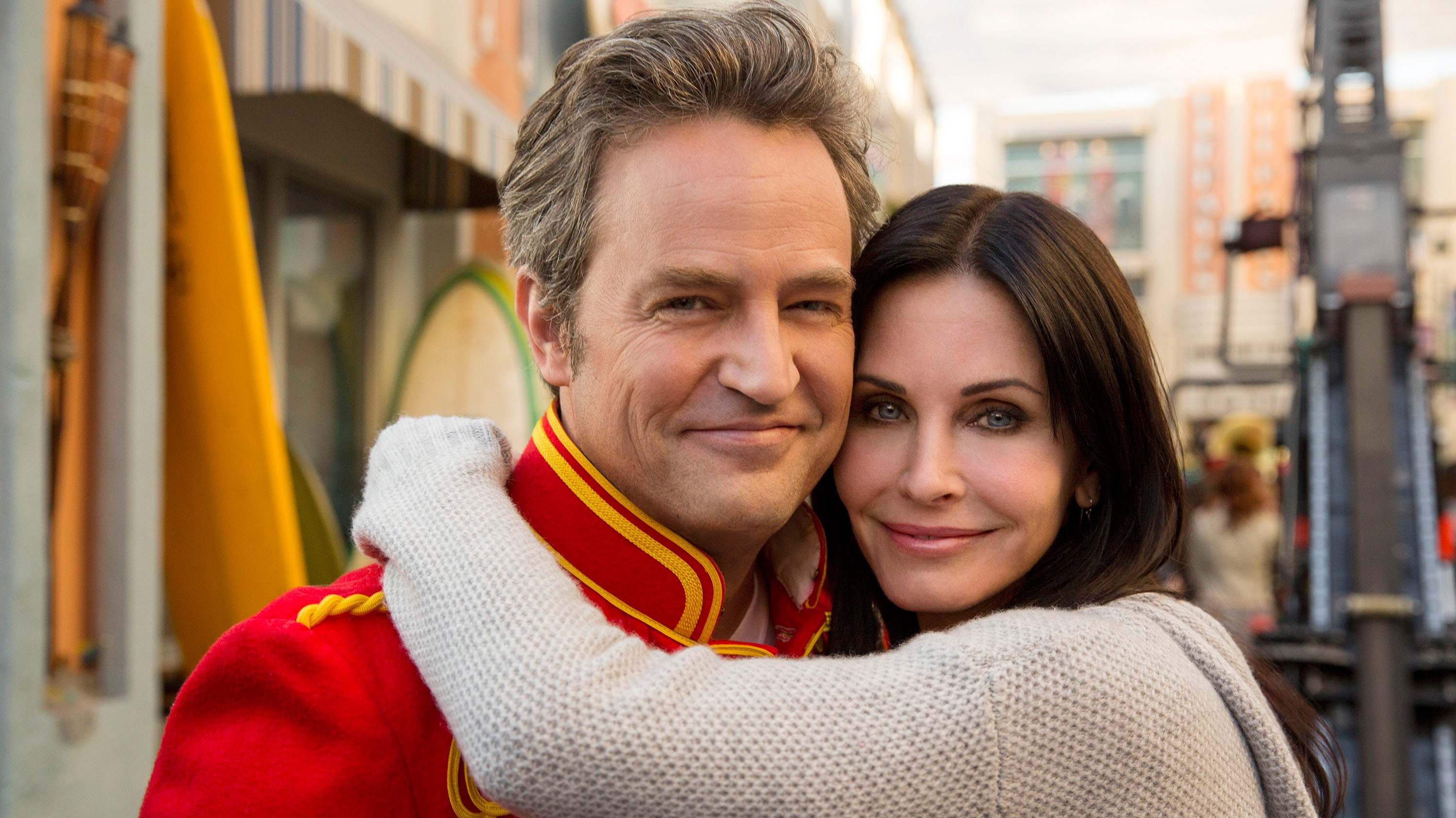 Matthew Perry y Courtney Cox