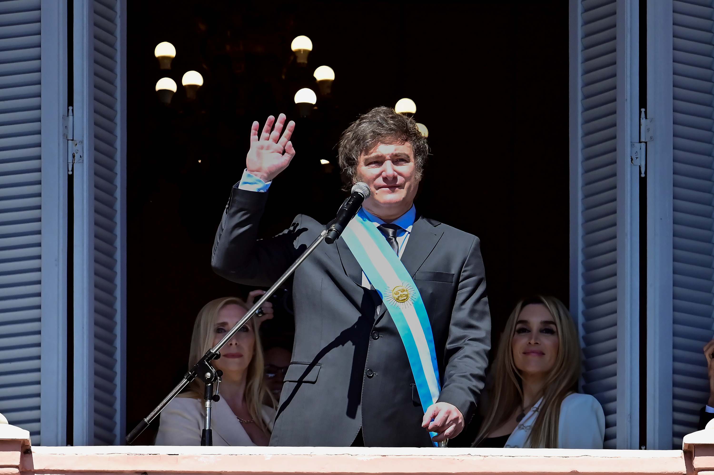 el presidente de argentina javier milei