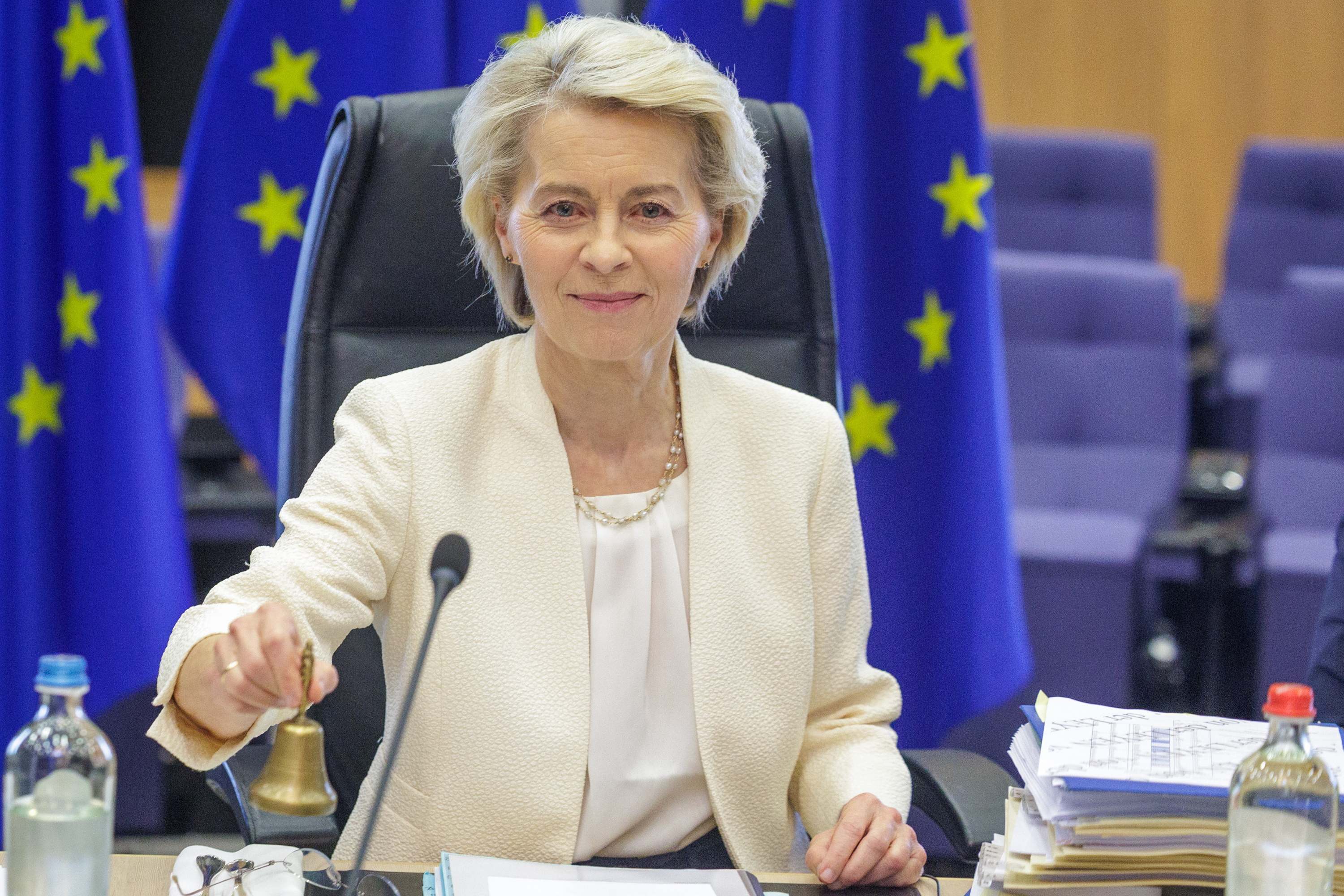 La presidenta de la Comisión Europea, Ursula von der Leyen.