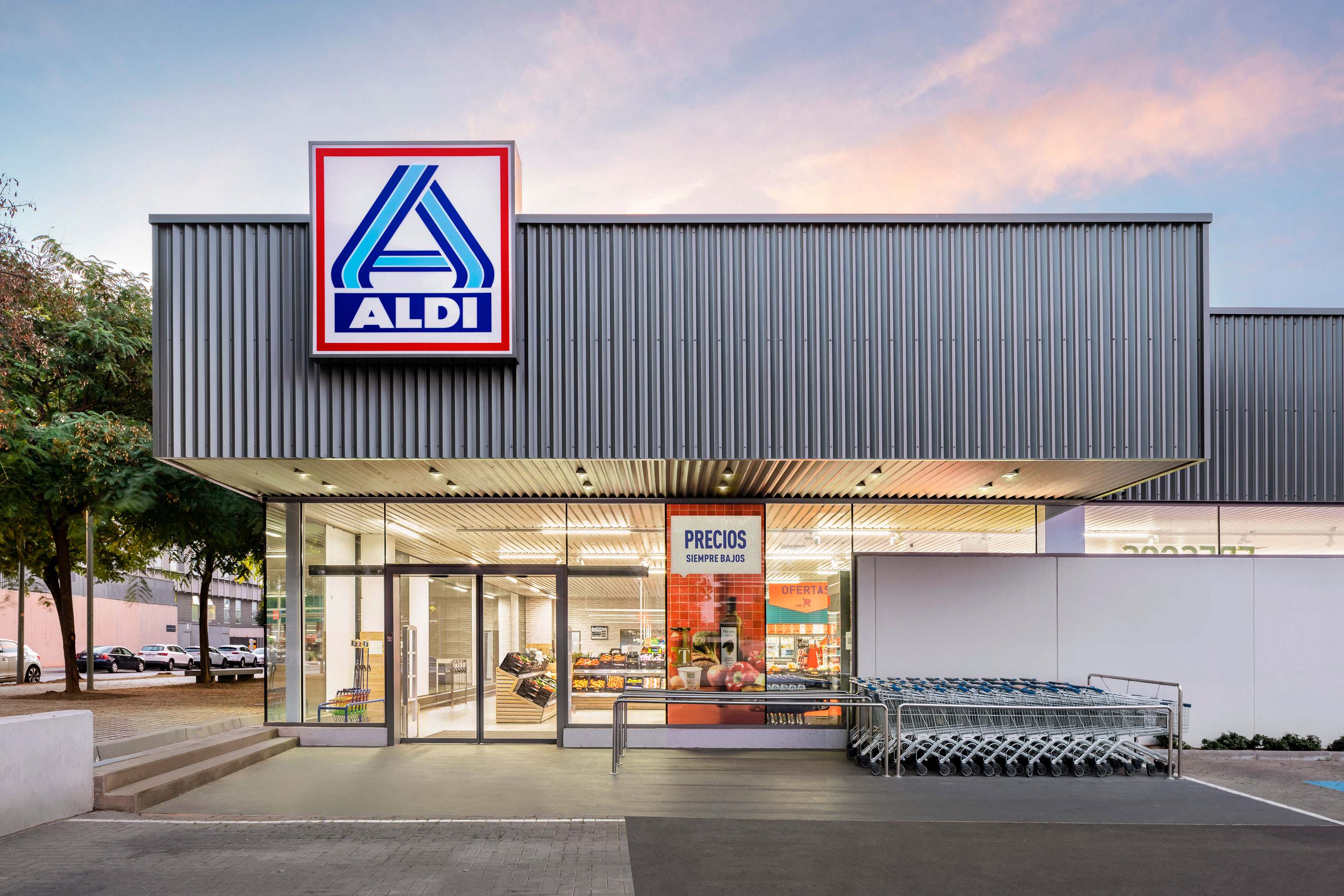 Aldi cerró el 2023 con 435 supermercados en España.