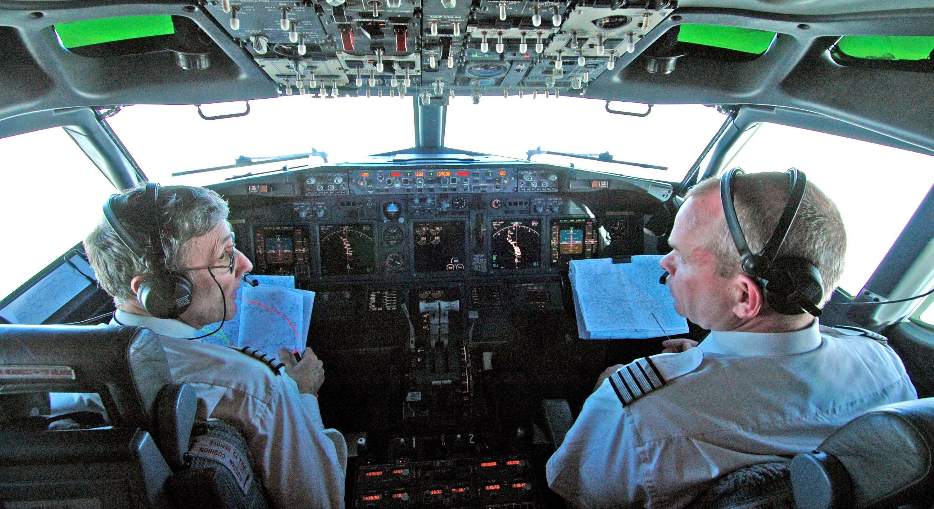 Pilotos de avión.
